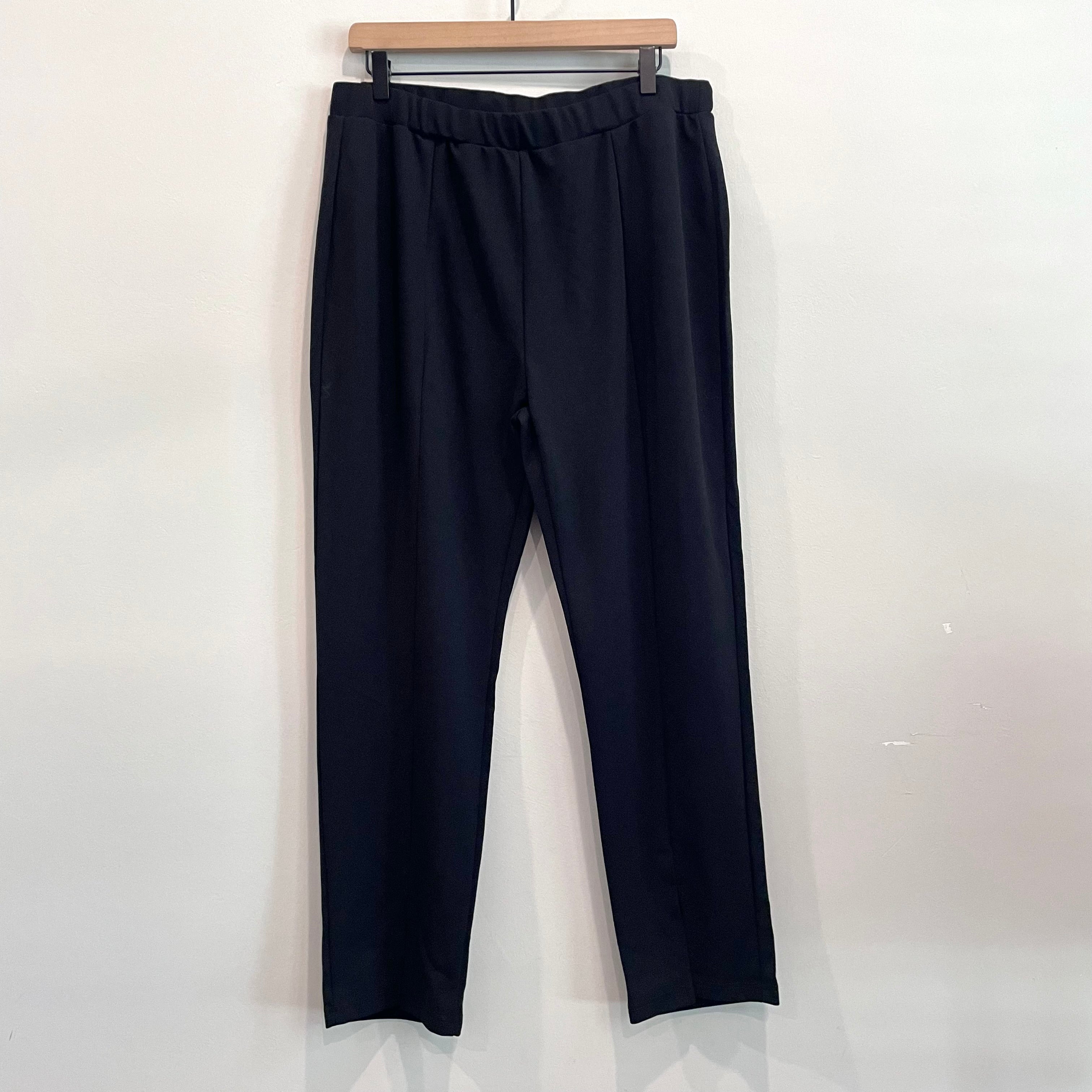 High Rise Pull On Front Slit Pants