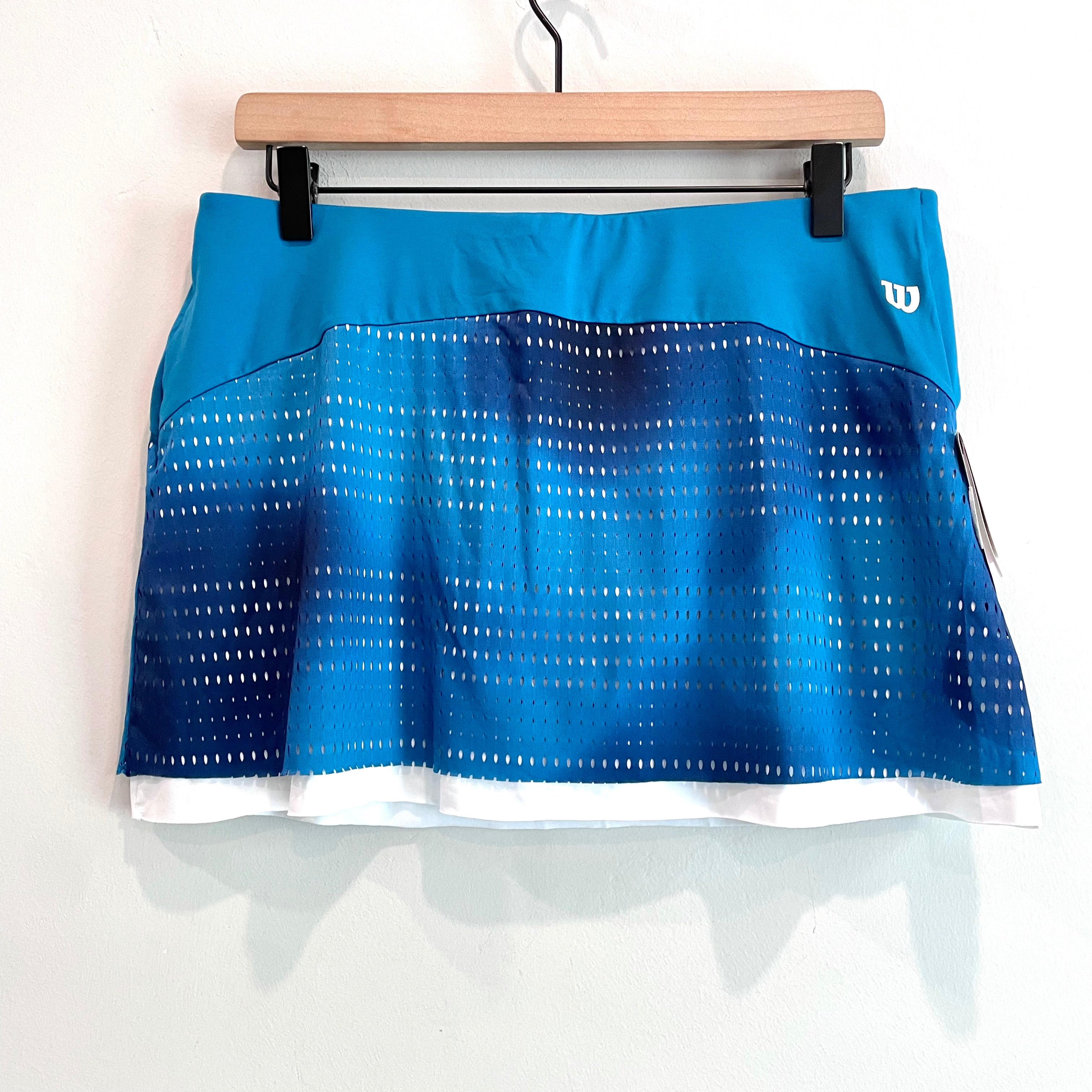 Mesh Overlay Skirt Skort