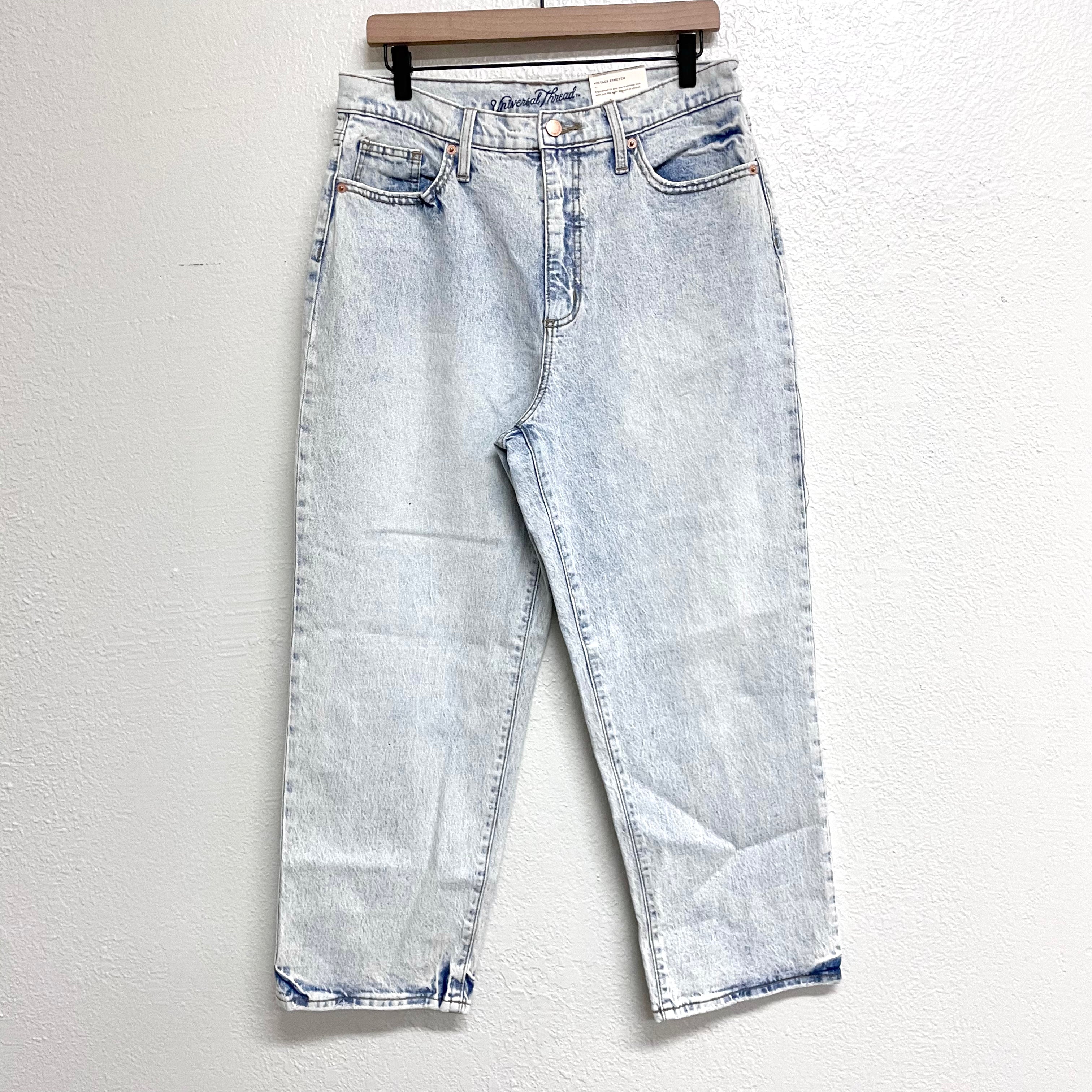 Straight Crop Jeans