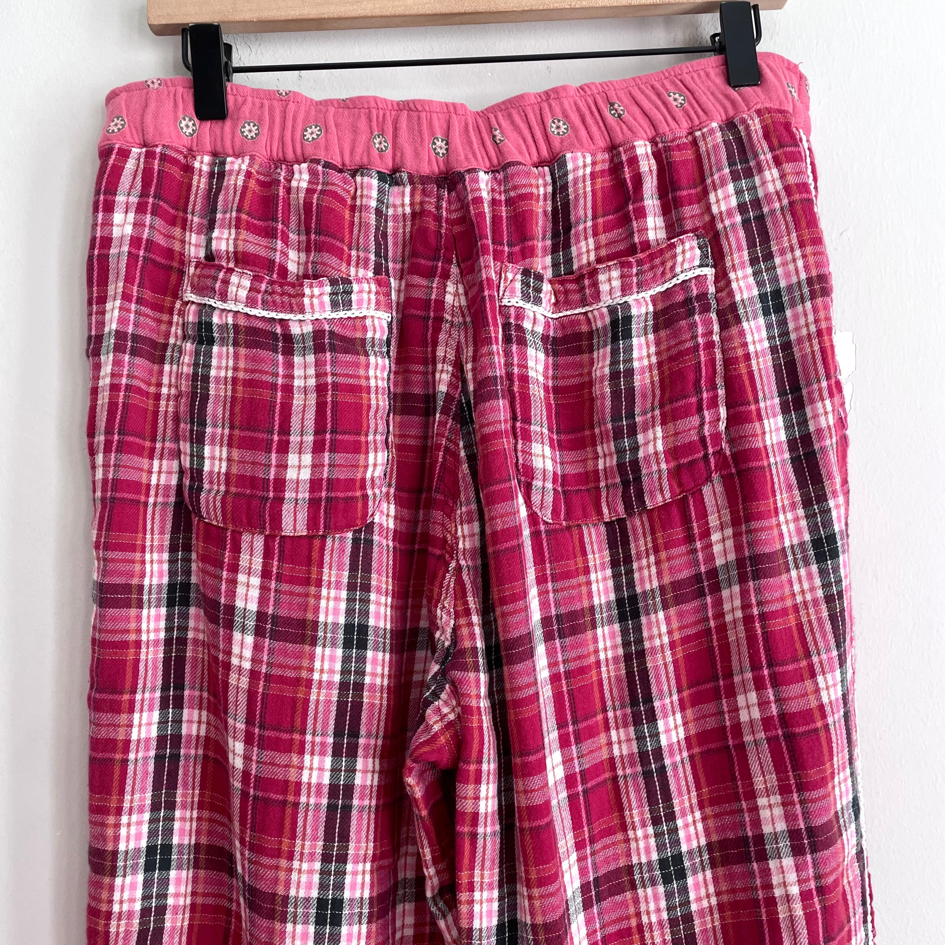 Plaid Flannel Pajama Set