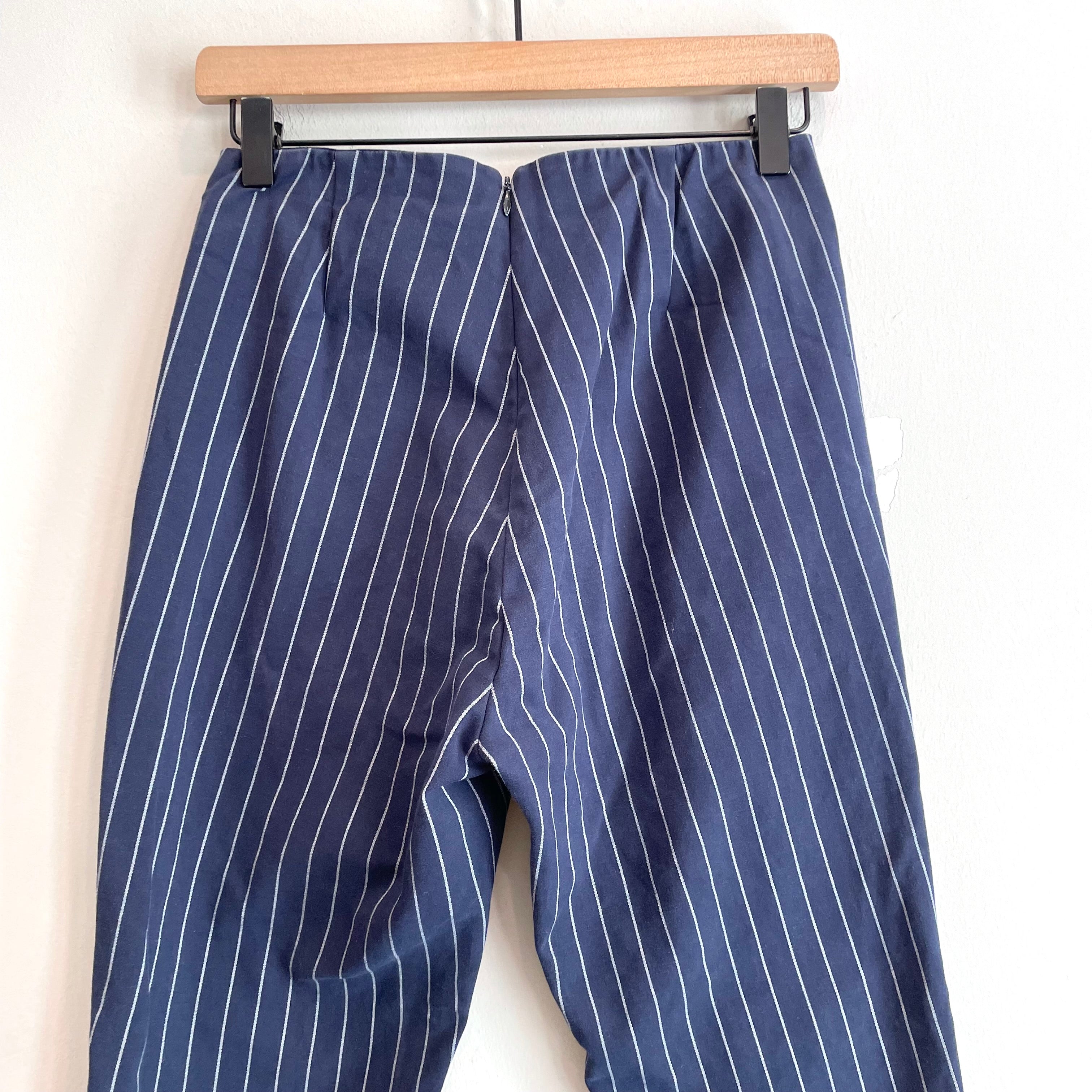 Pinstripe Skinny Pants