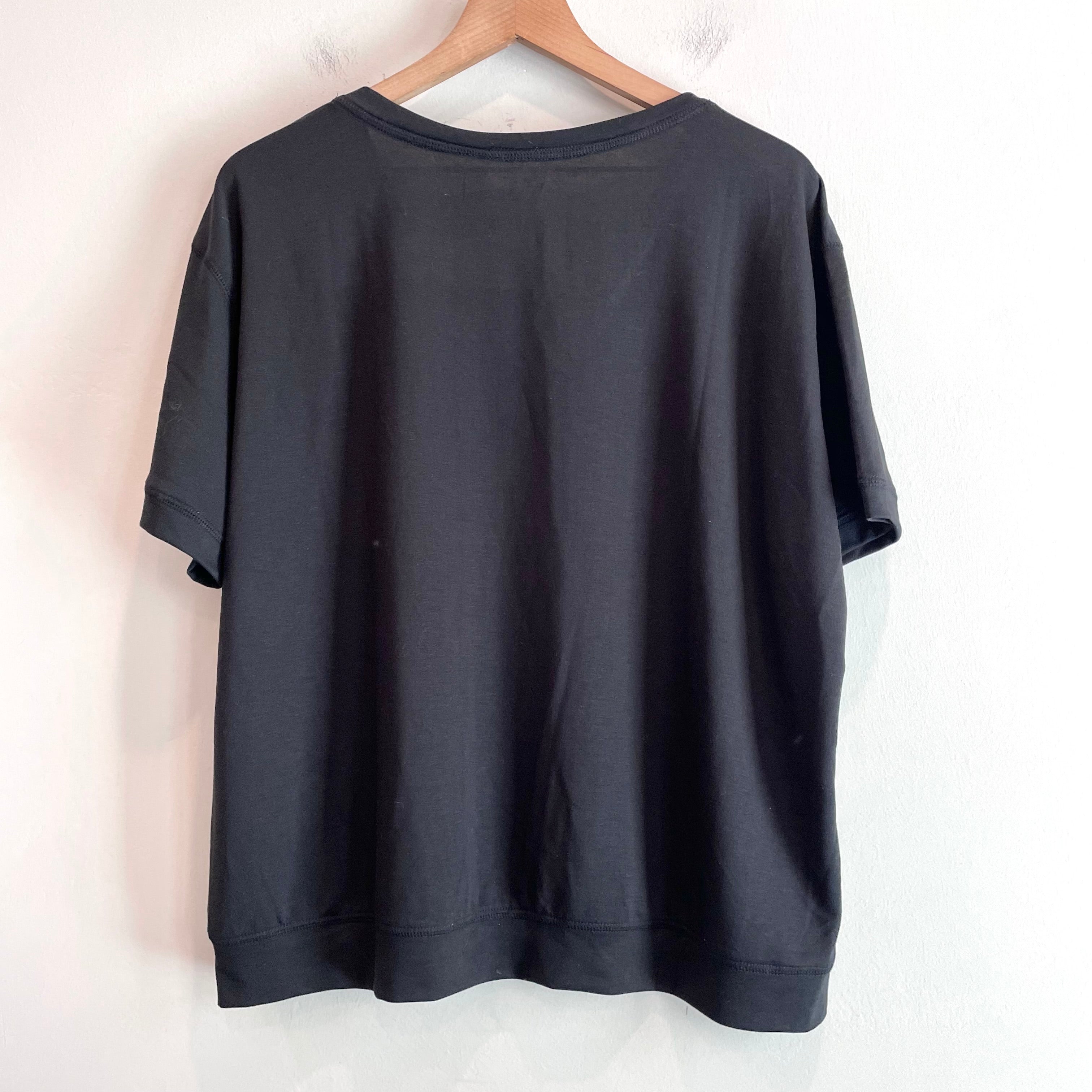 V-Neck Soft Terry Lounge Top