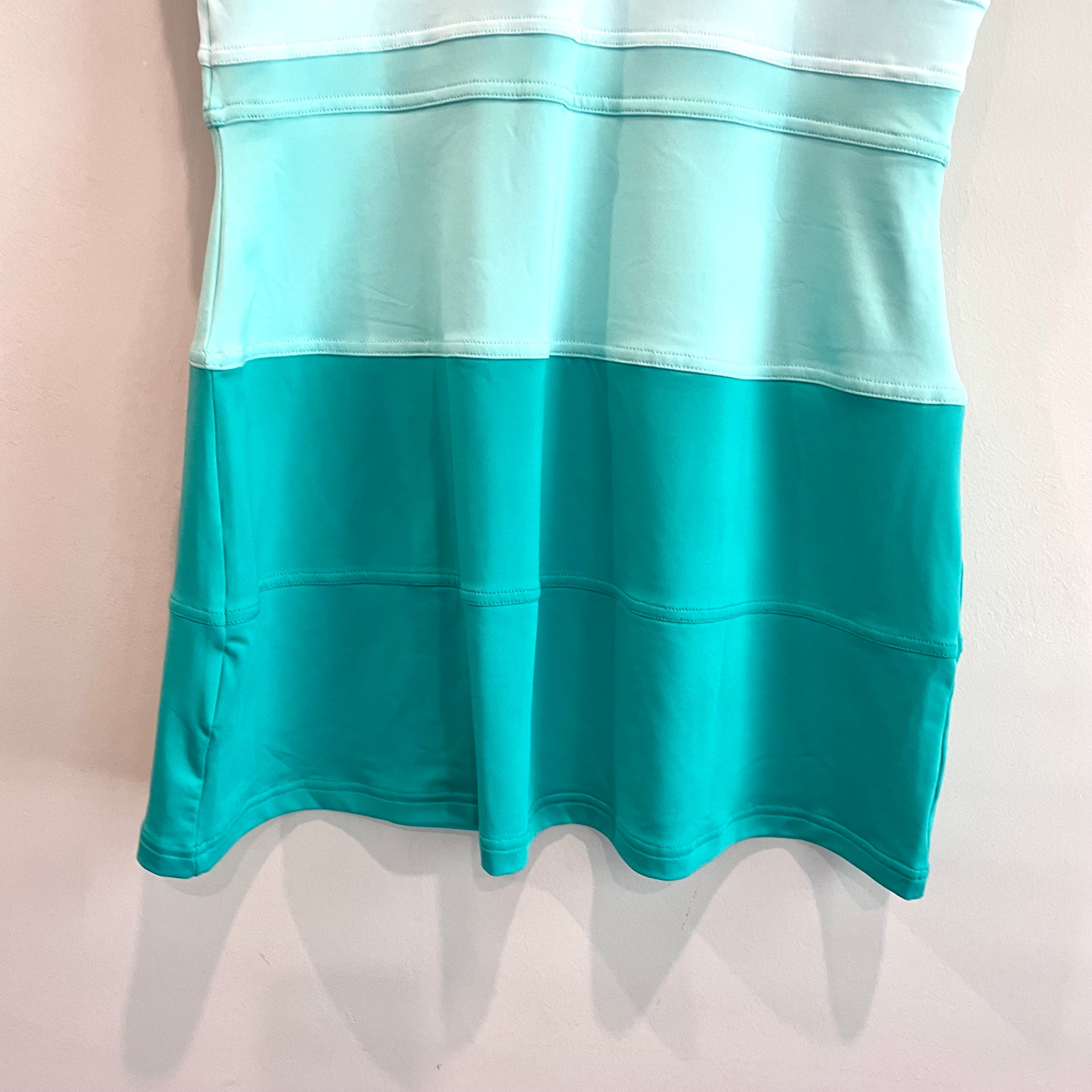 Ombré Striped Athletic Dress