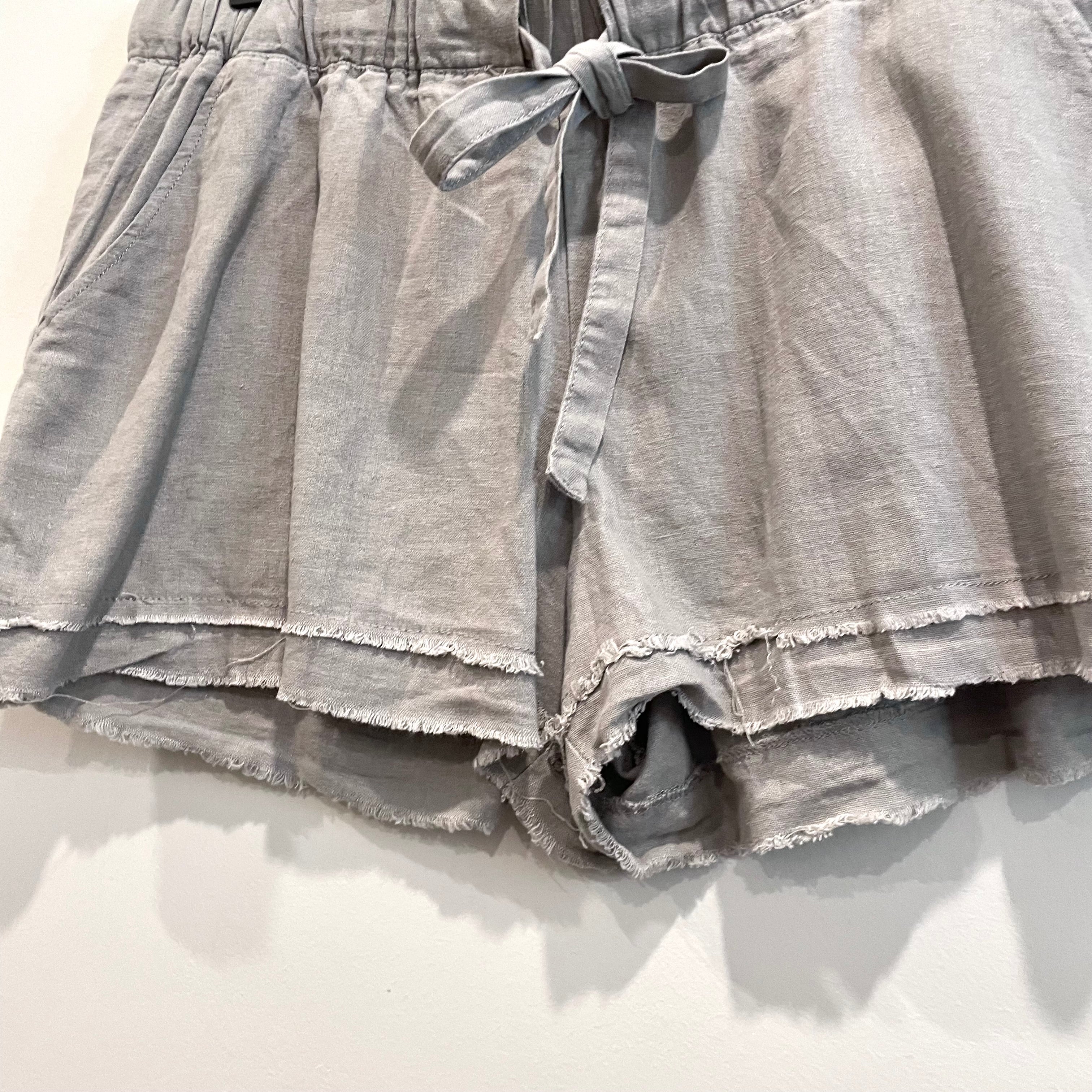 Linen Blend Shorts