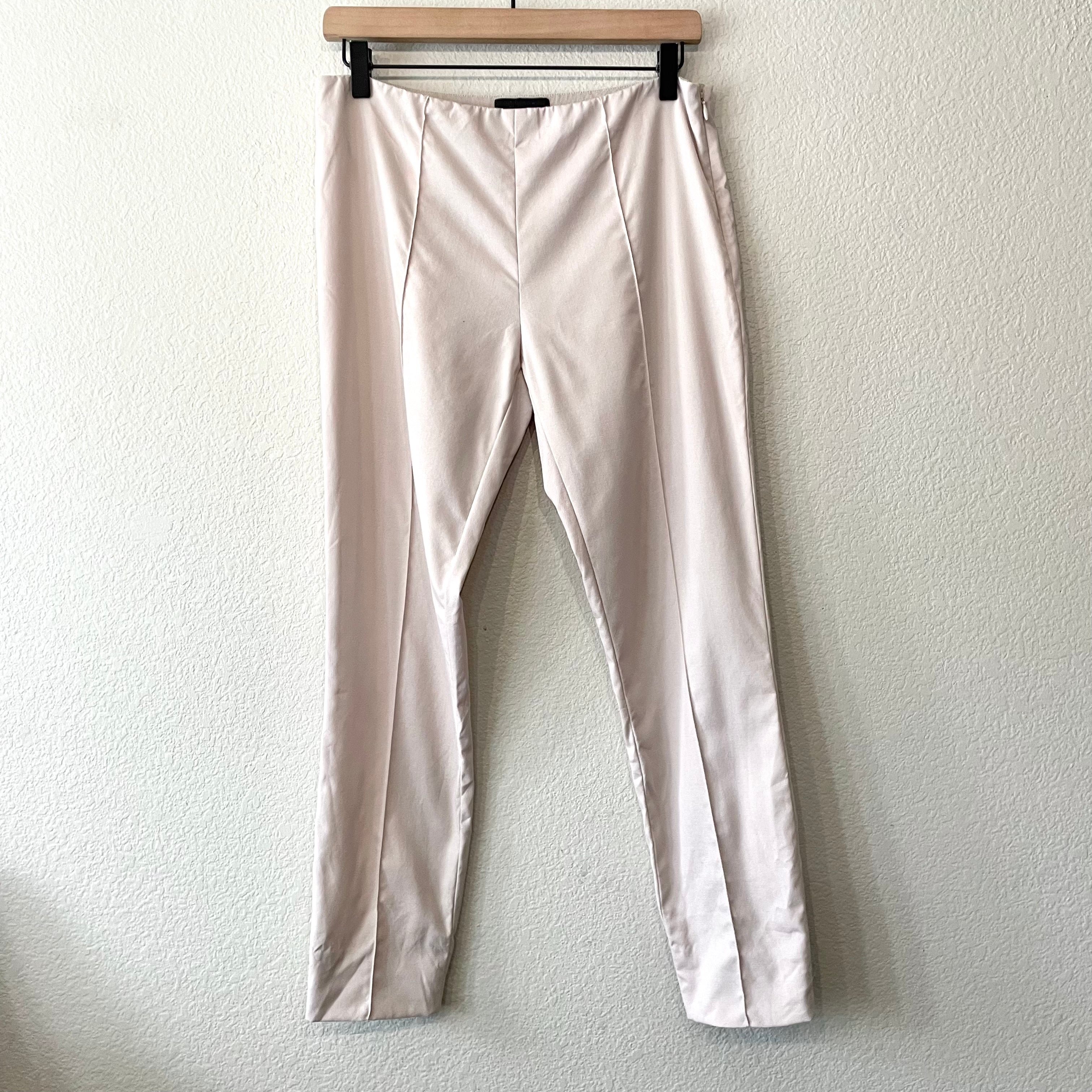 Seam Crop Slim Pants