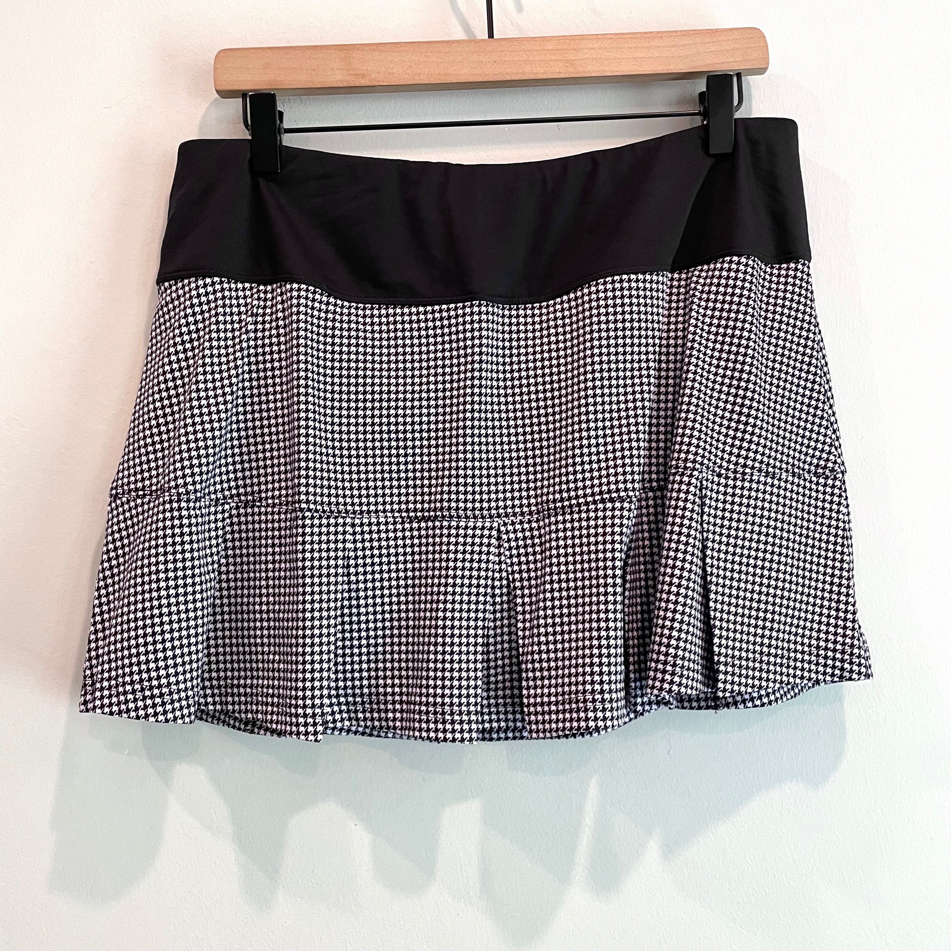 Houndstooth Tennis Skort