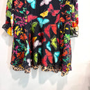 Butterfly Leopard Silk Dress-12