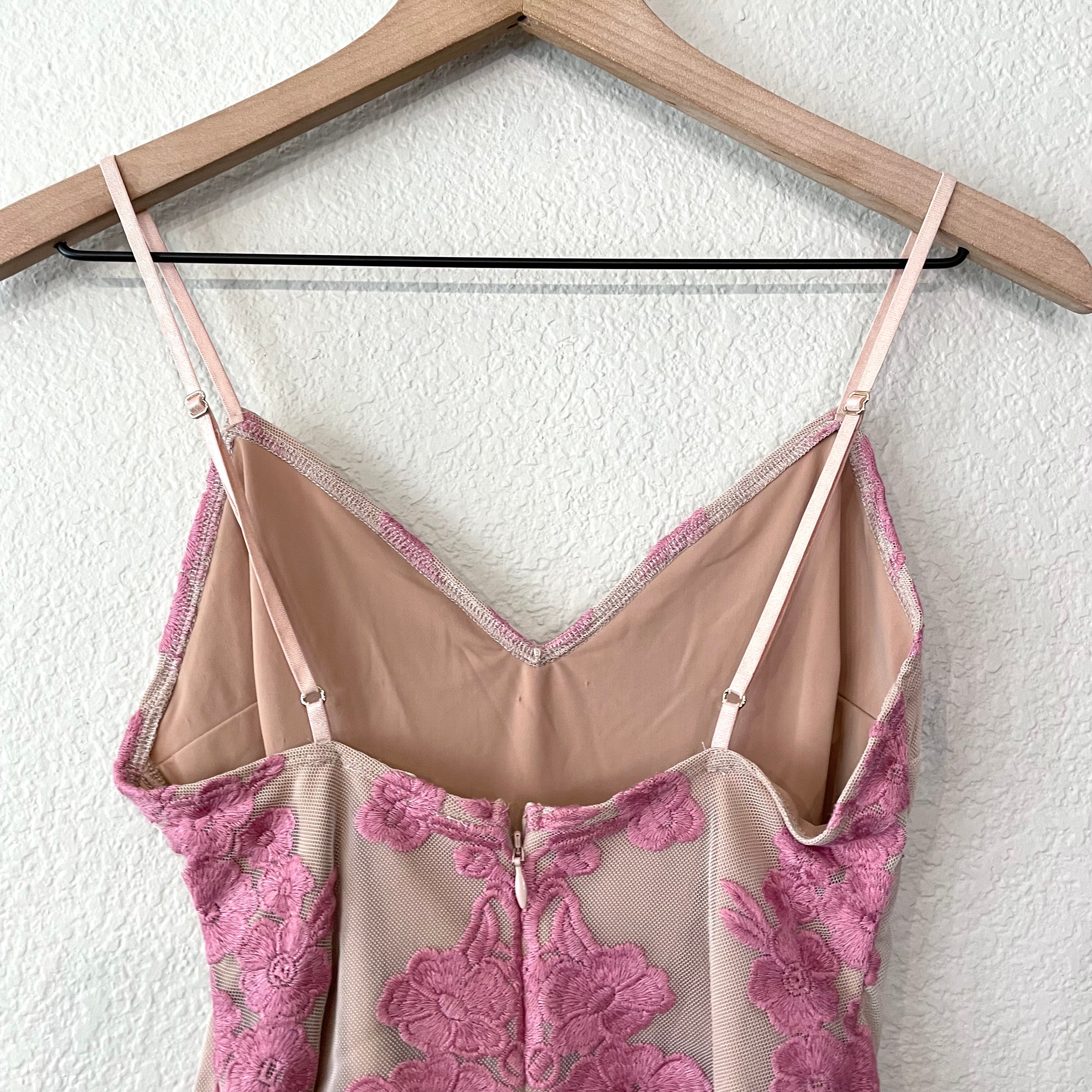 Floral Embroidered Bodysuit