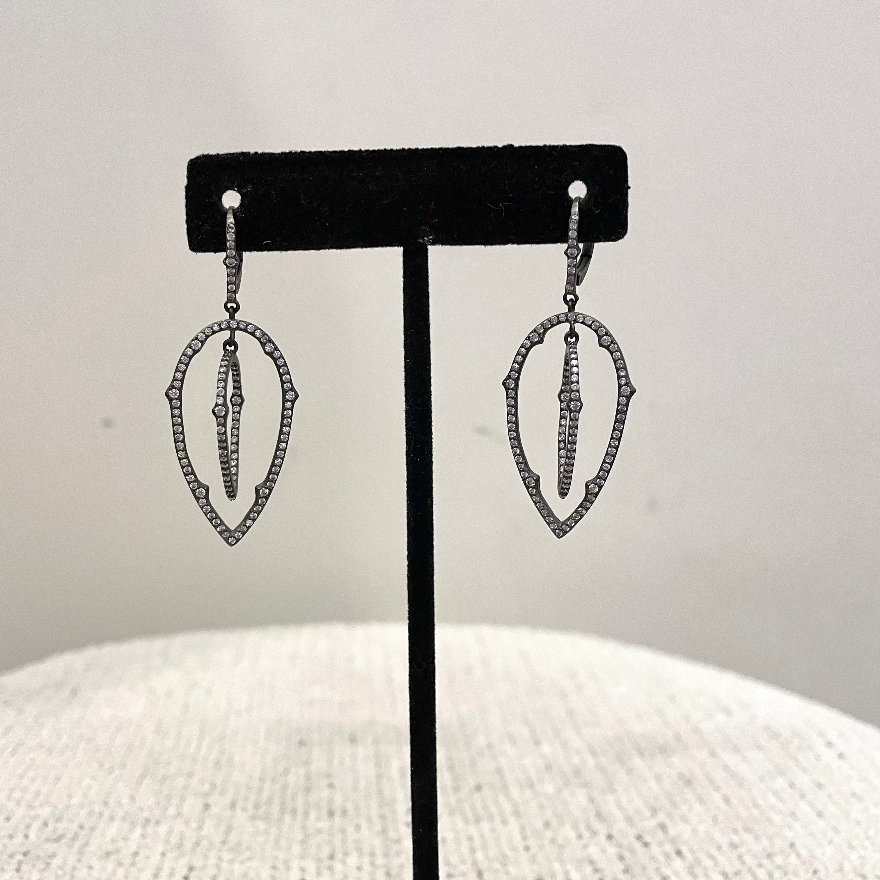 Teardrop Crystal Earrings