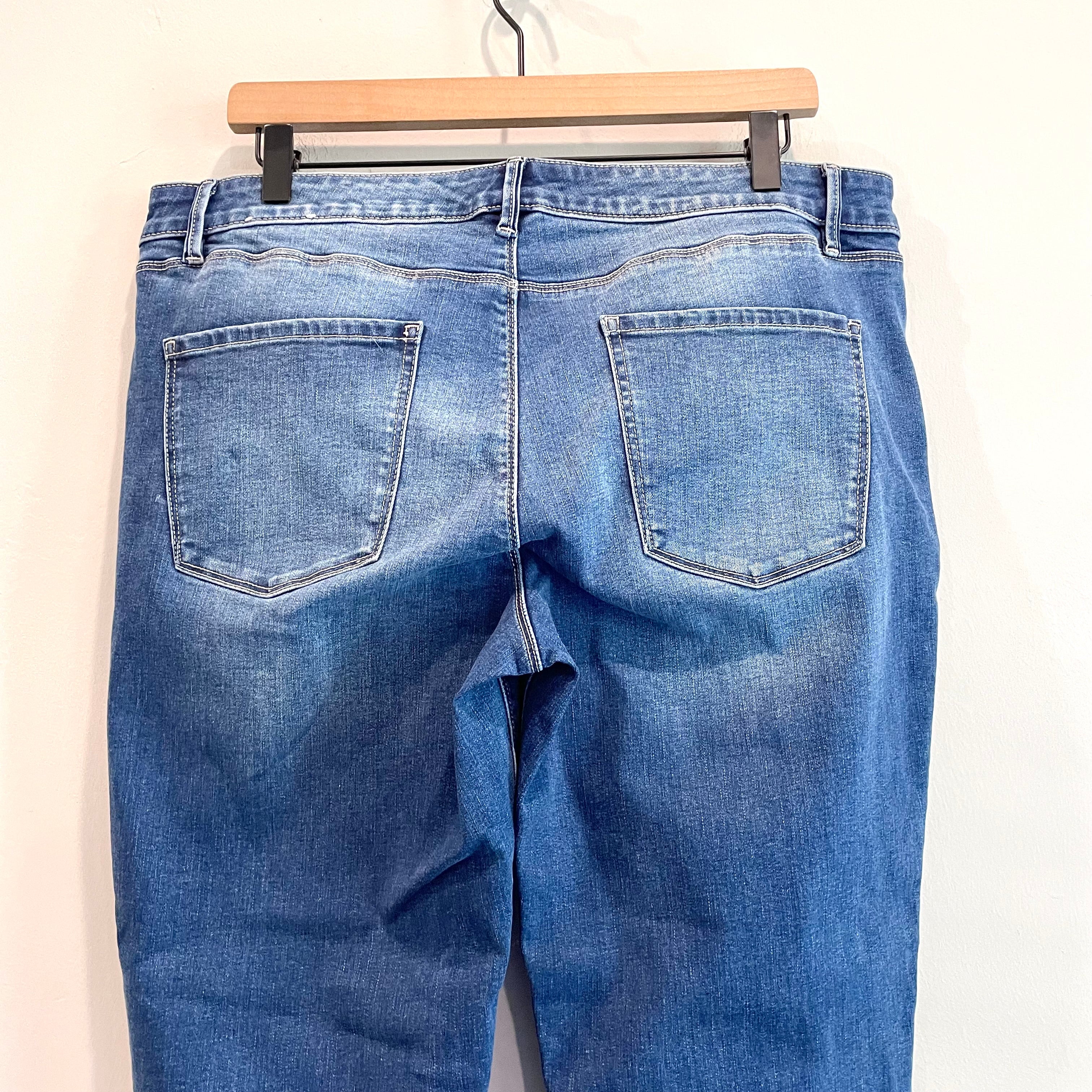 Slim Straight Denim Jeans