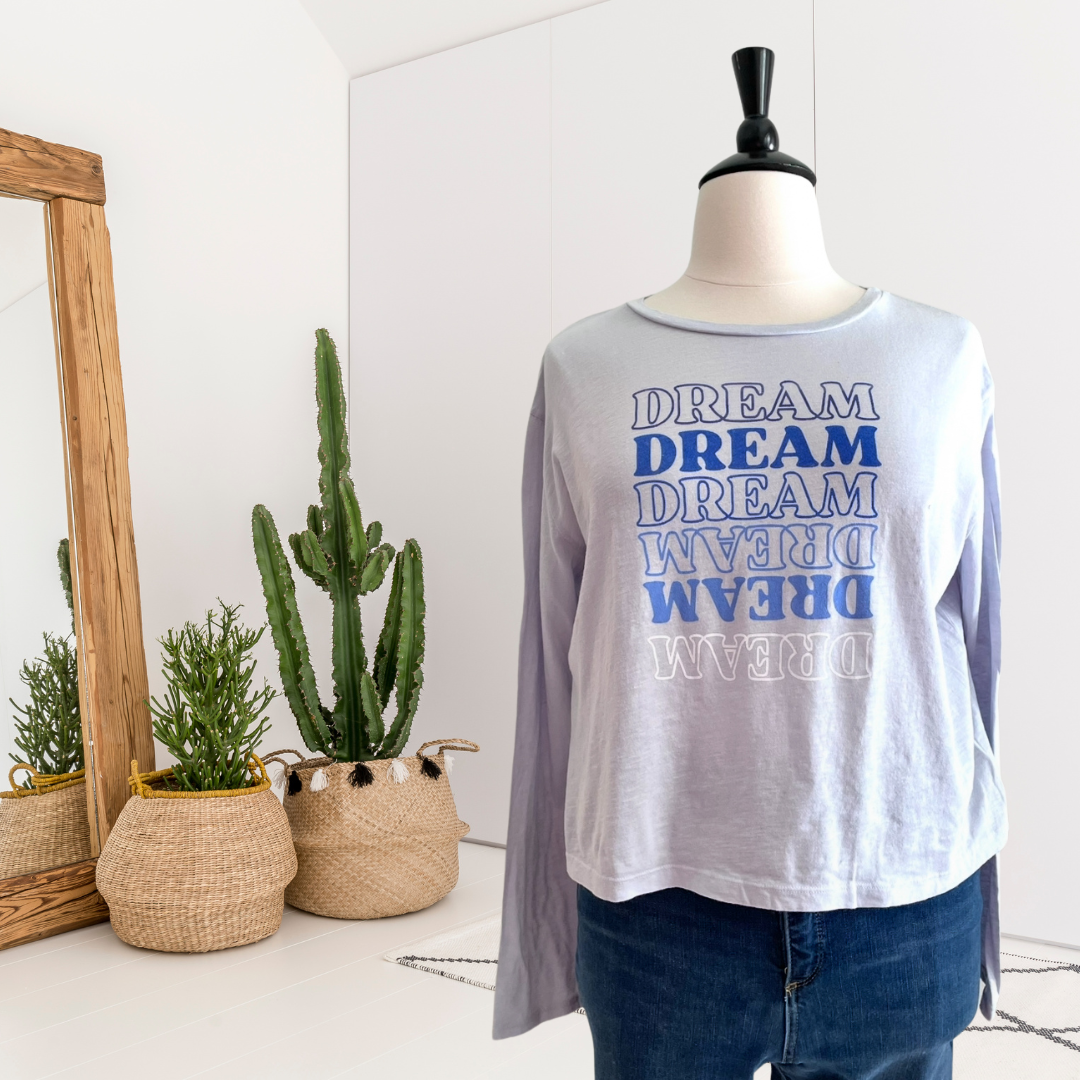 Dream Long Sleeve Sleep Tee