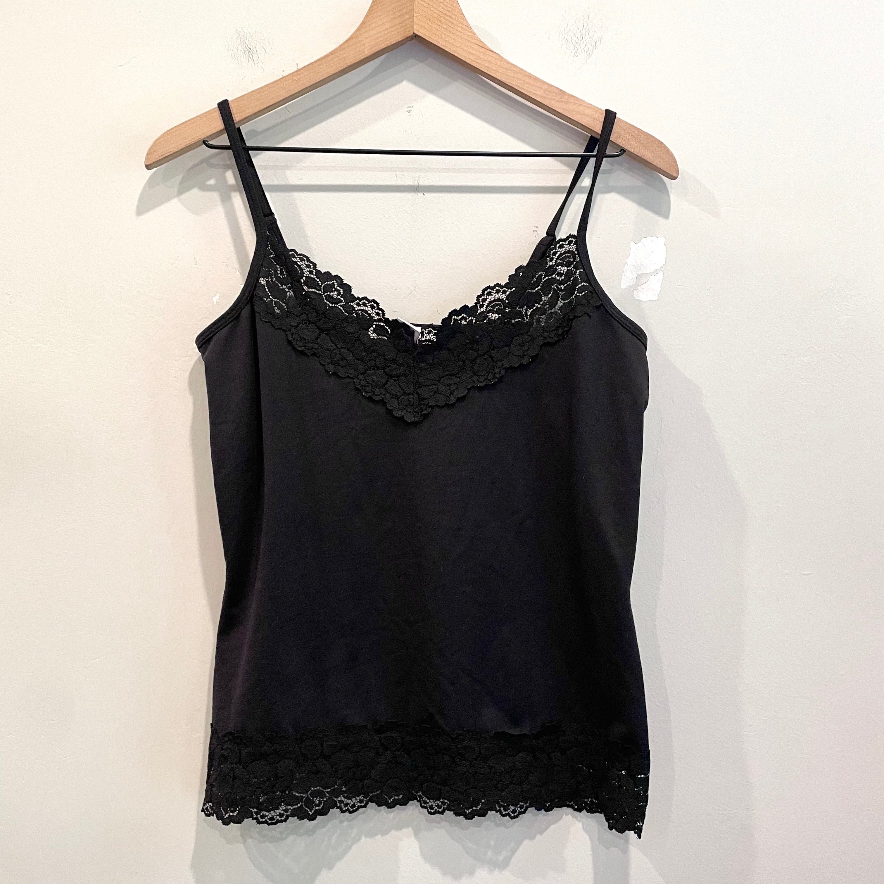 Lace Trim Cami Tank Top