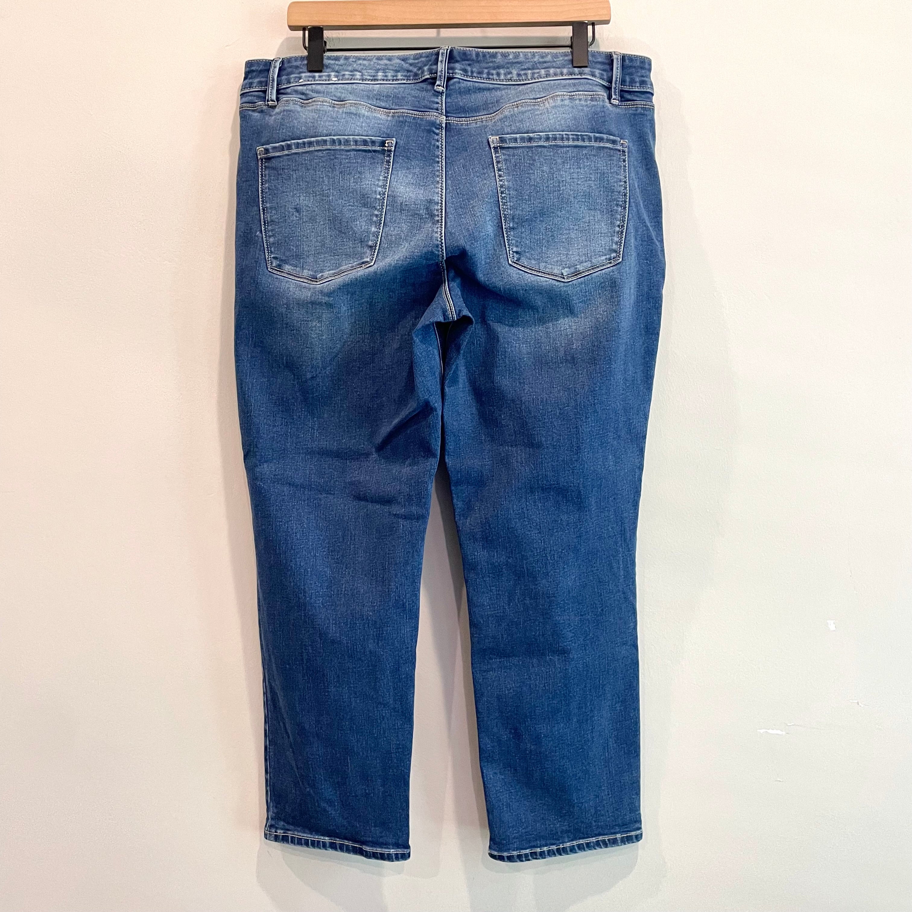 Slim Straight Denim Jeans