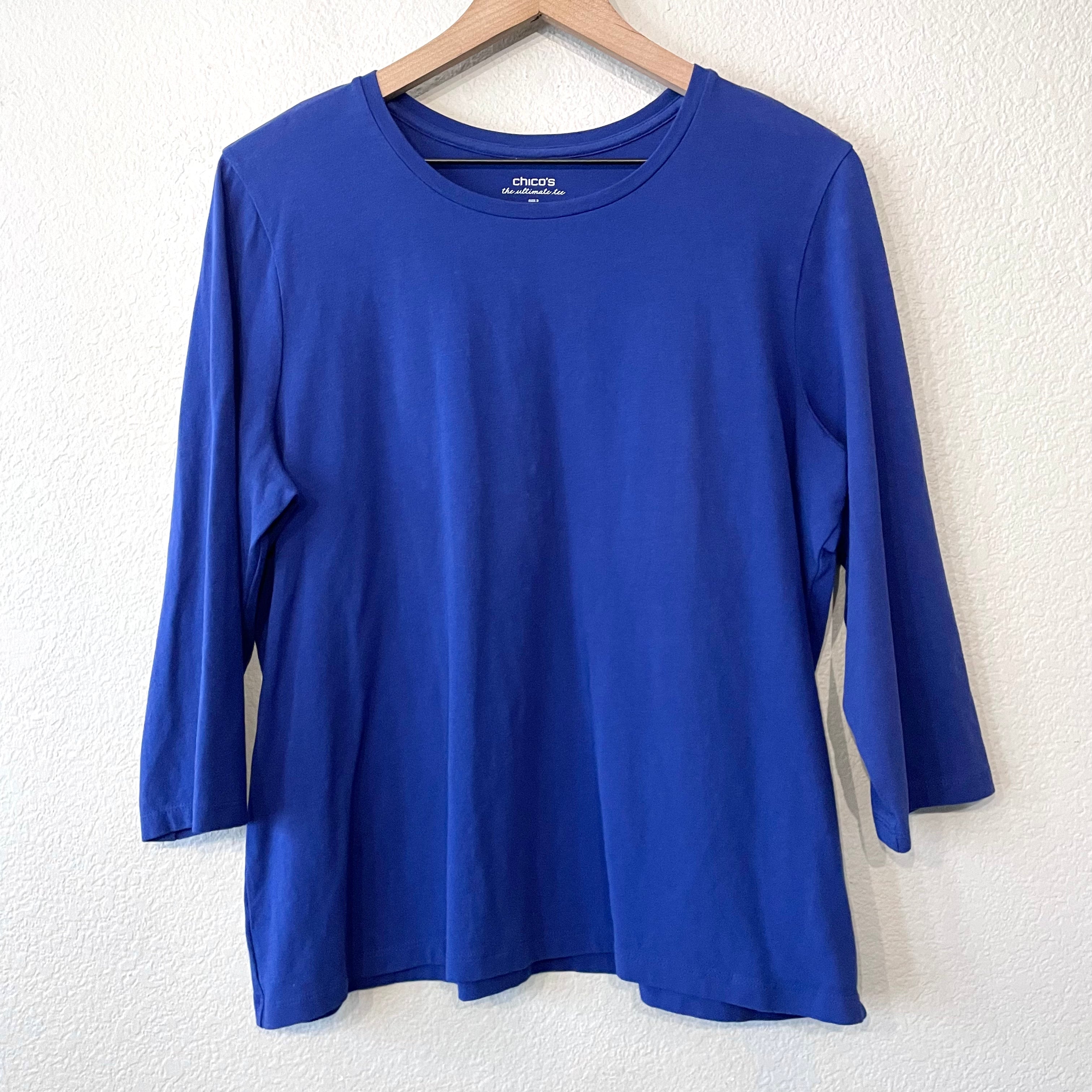 3/4 Sleeve Cotton Tee