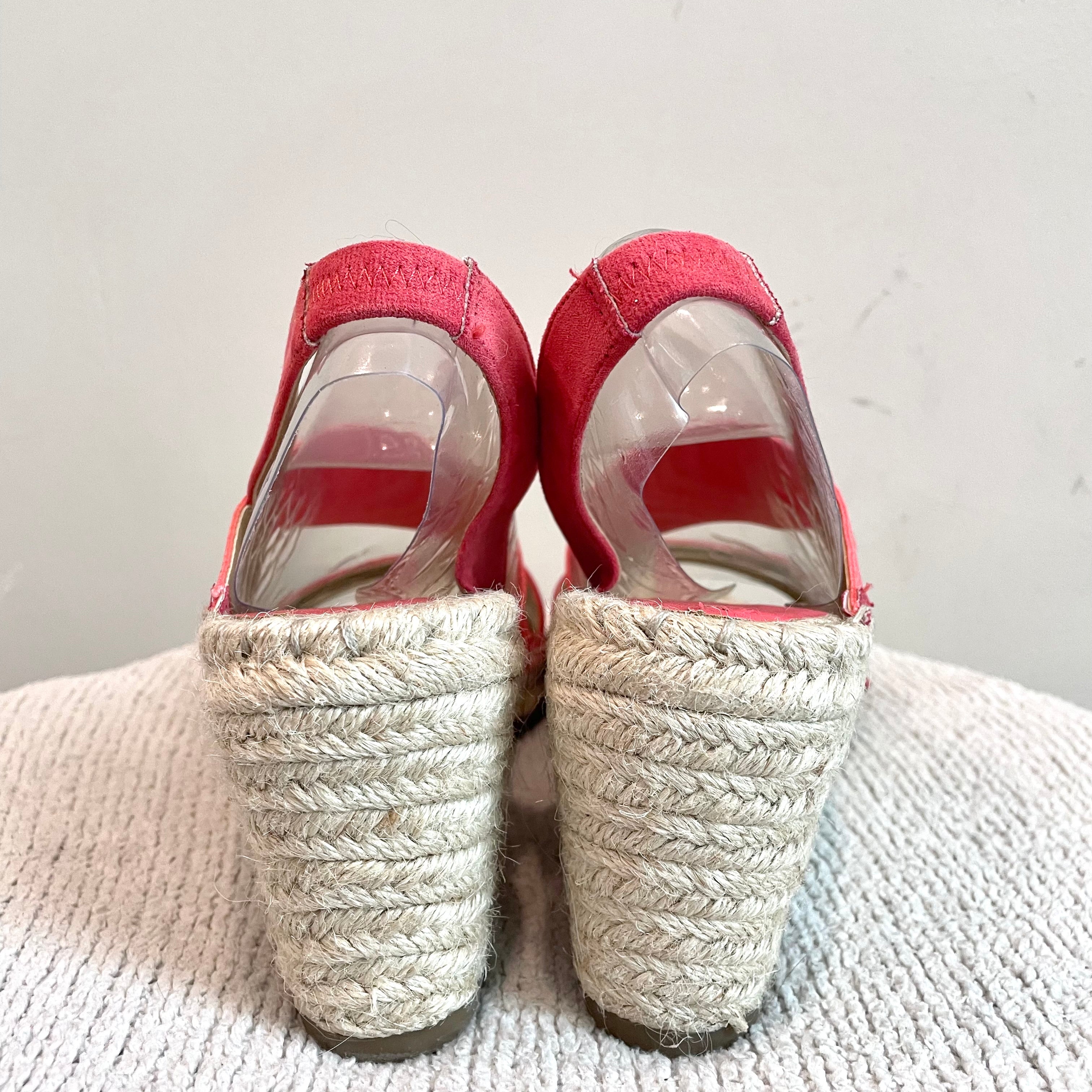 Espadrille Wedge Heel Sandals