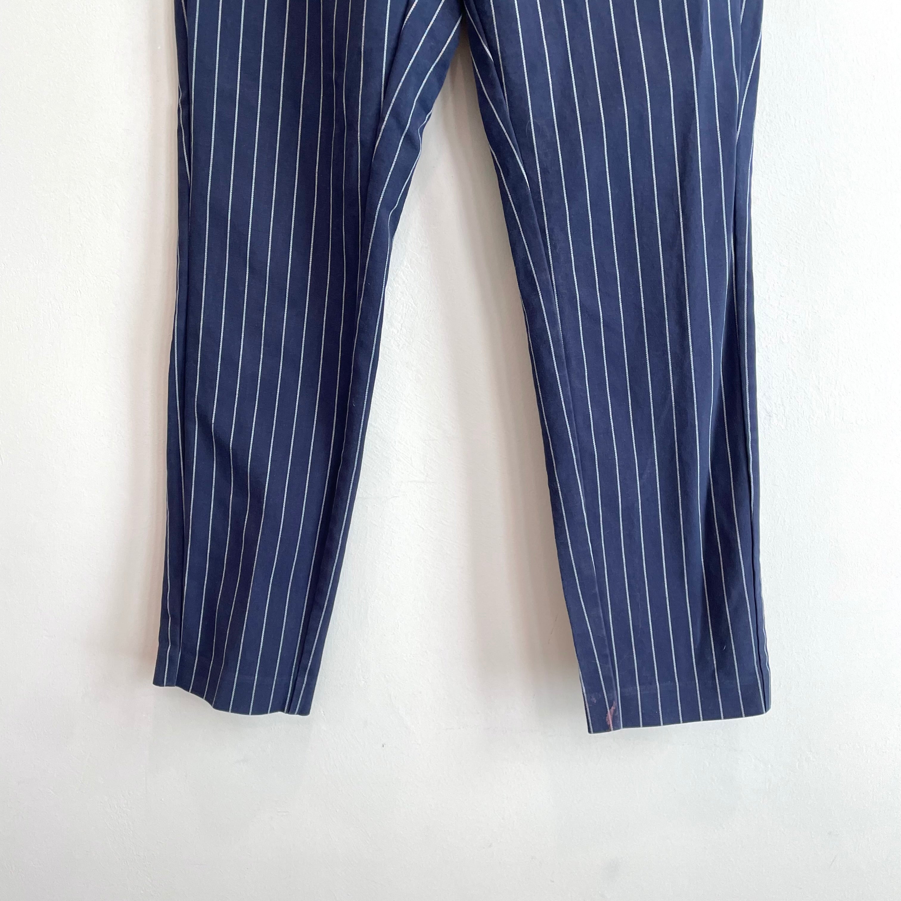 Pinstripe Skinny Pants