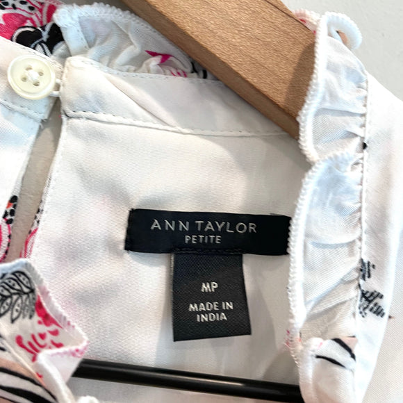 Floral Paisley Ruffle Dress