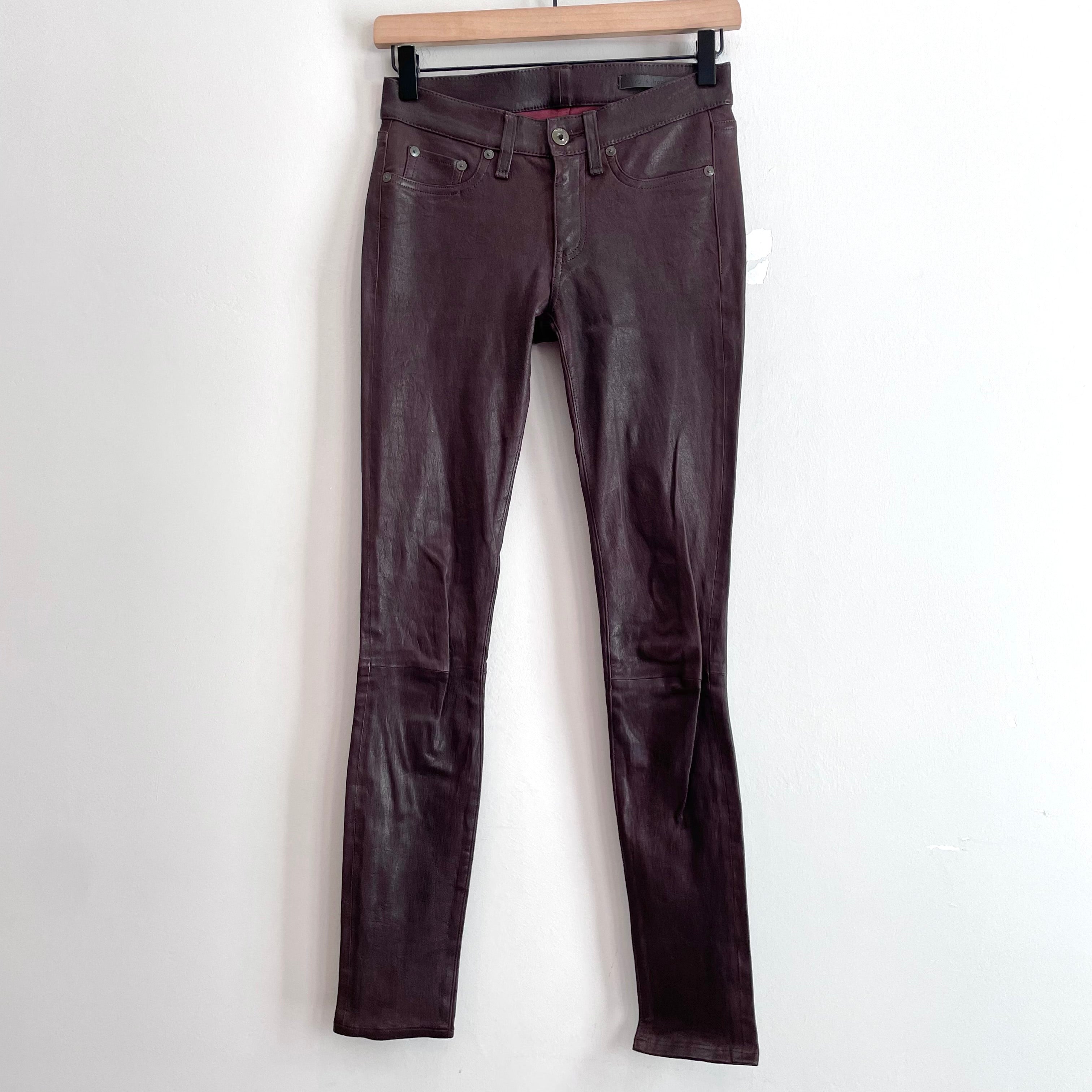 Leather Skinny Pants