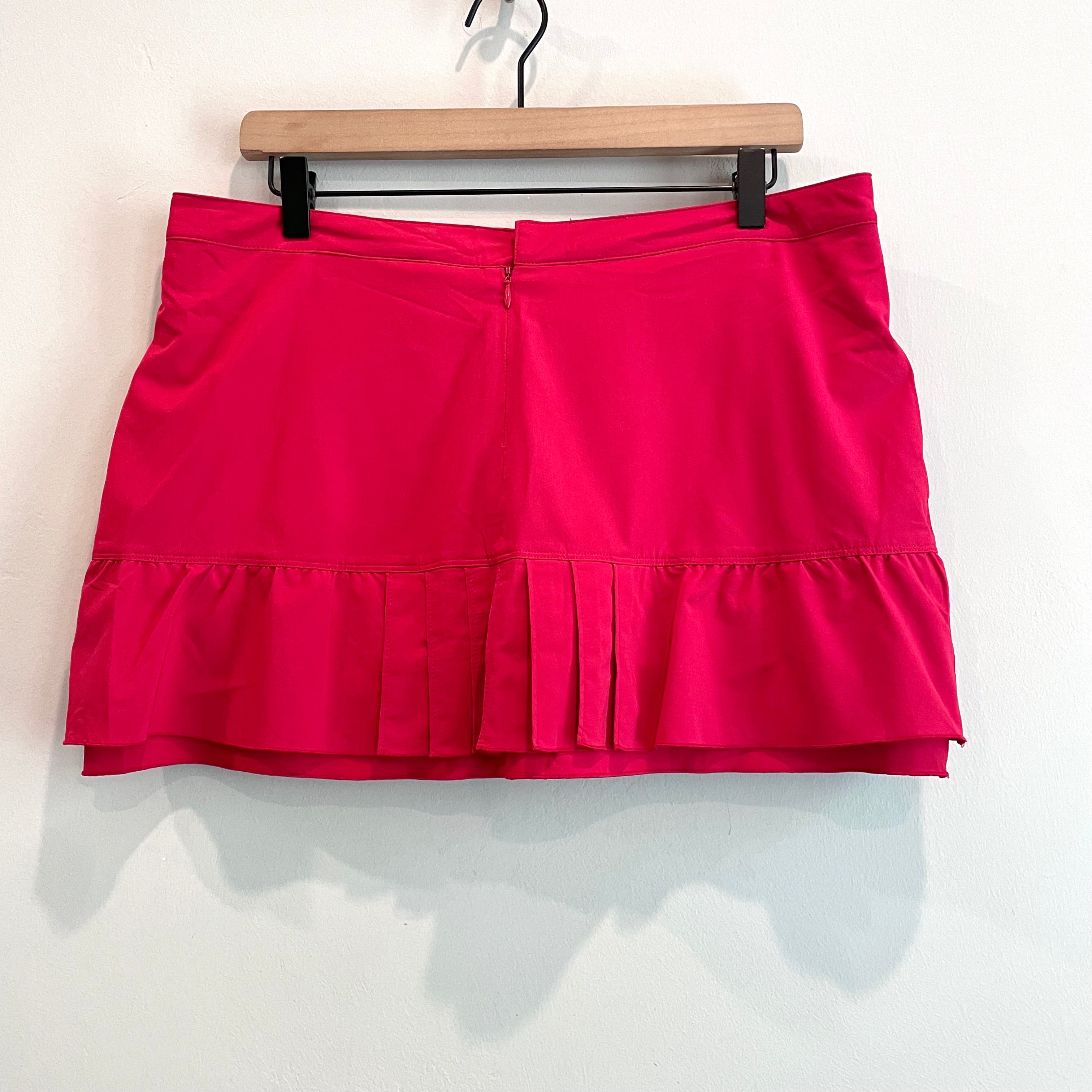 Ruffle Hem Skort Skirt