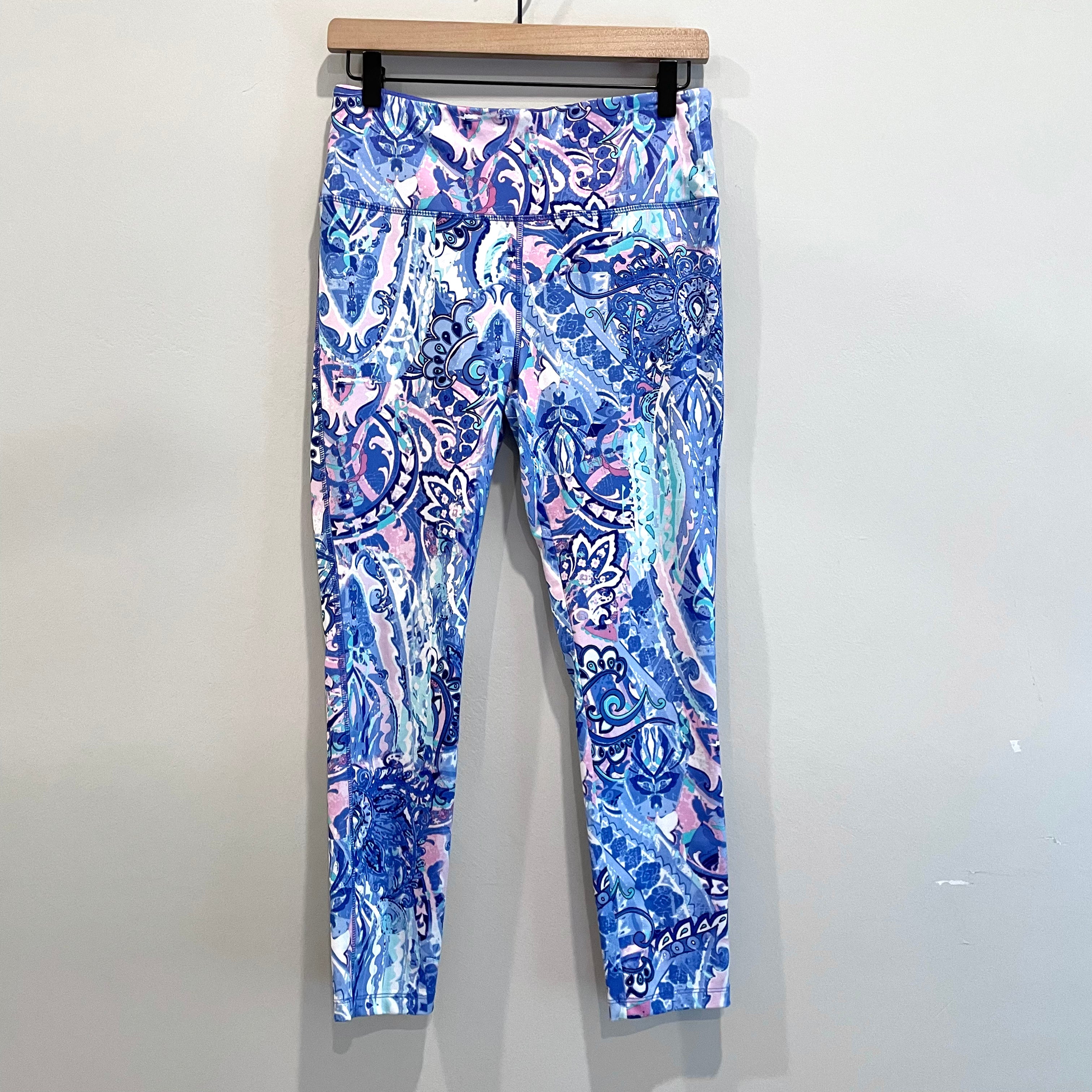 Paisley Cropped Leggings