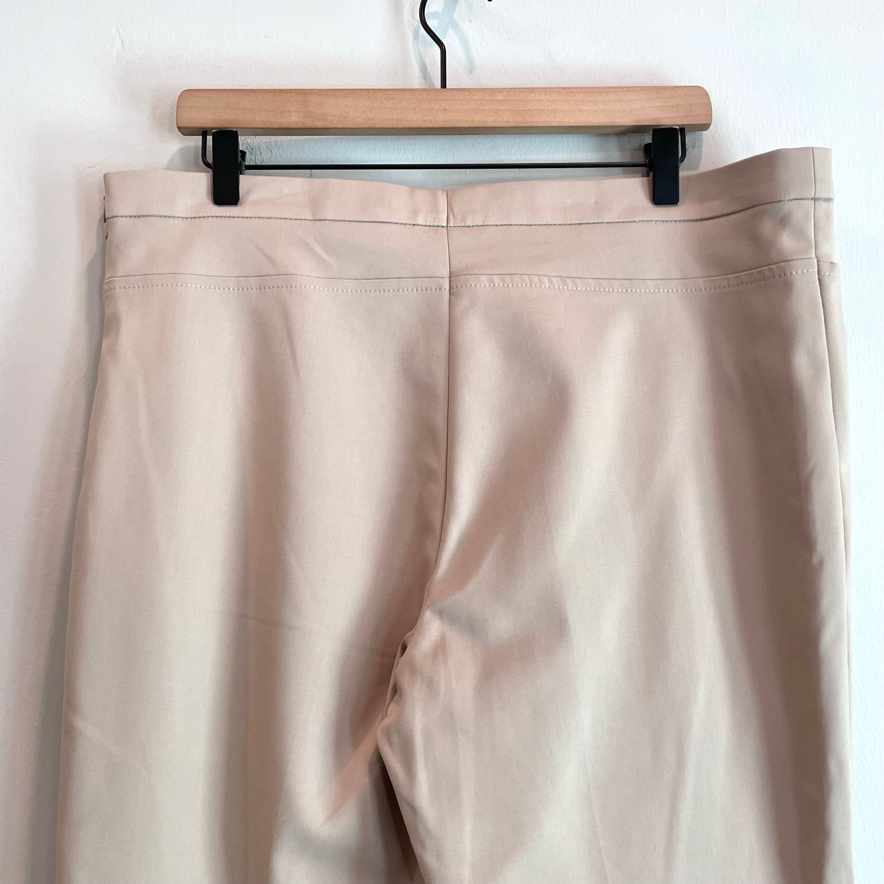 Front Seam Side Zip Pants