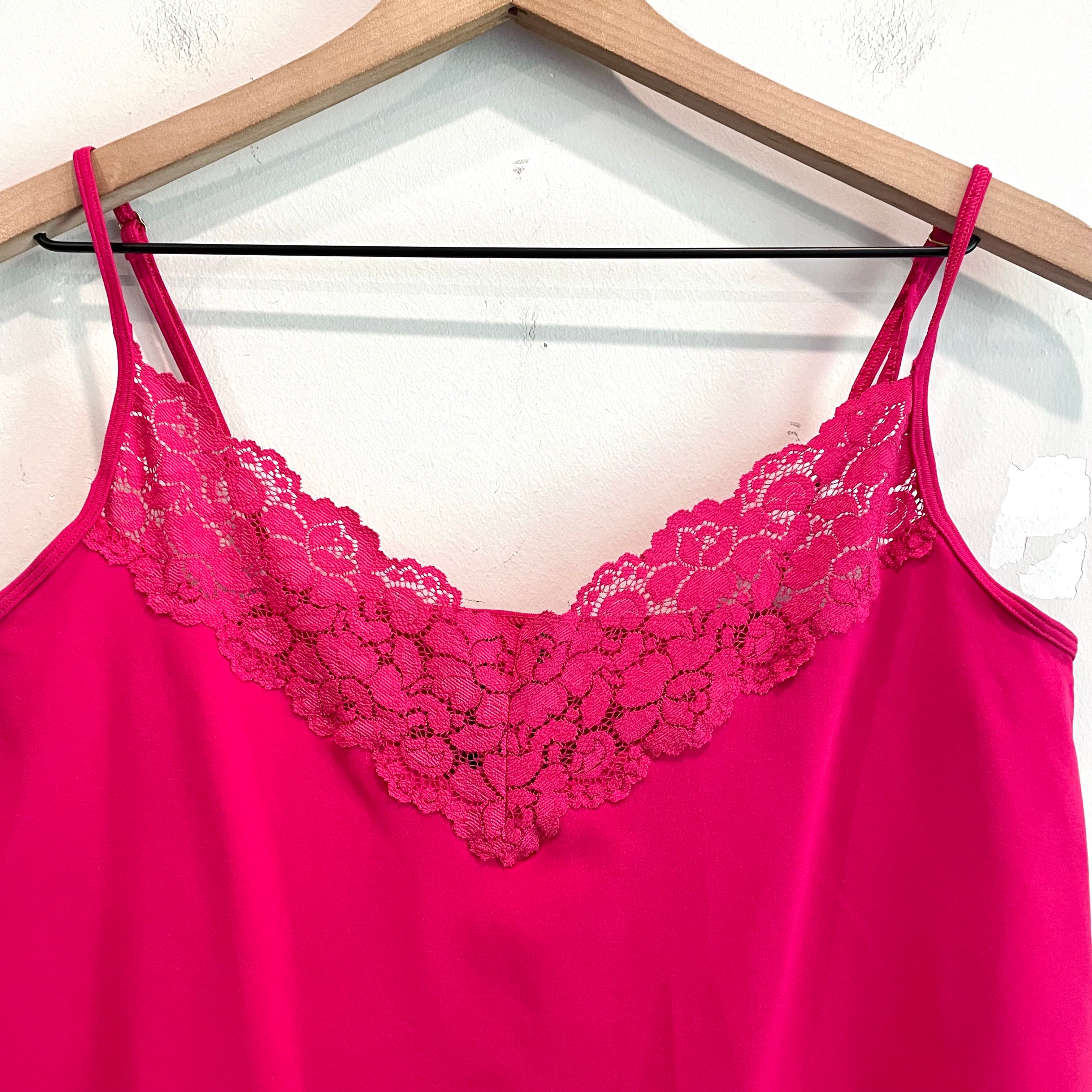 Lace Trim Cami Tank Top