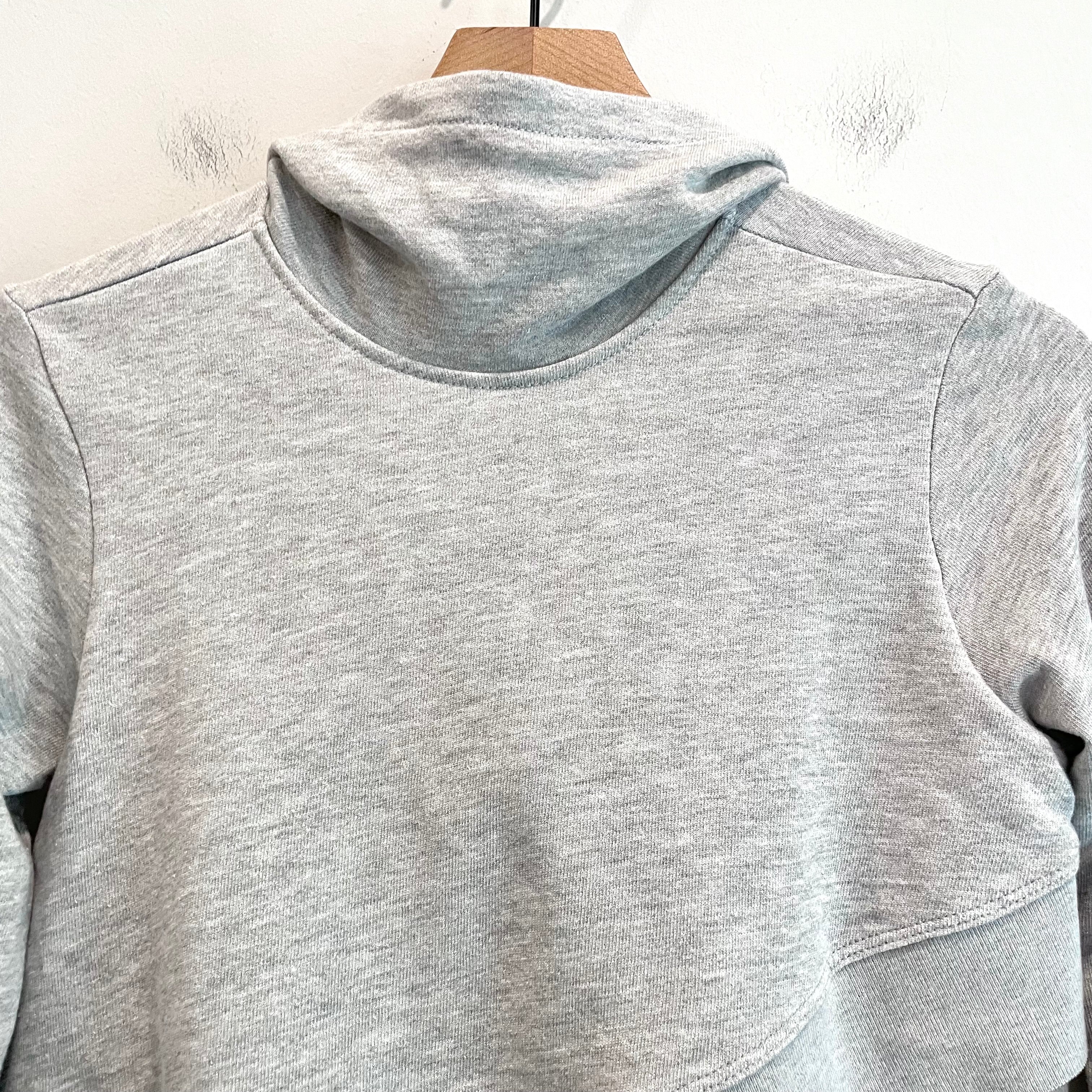 Cropped Hooded Sweatshirt