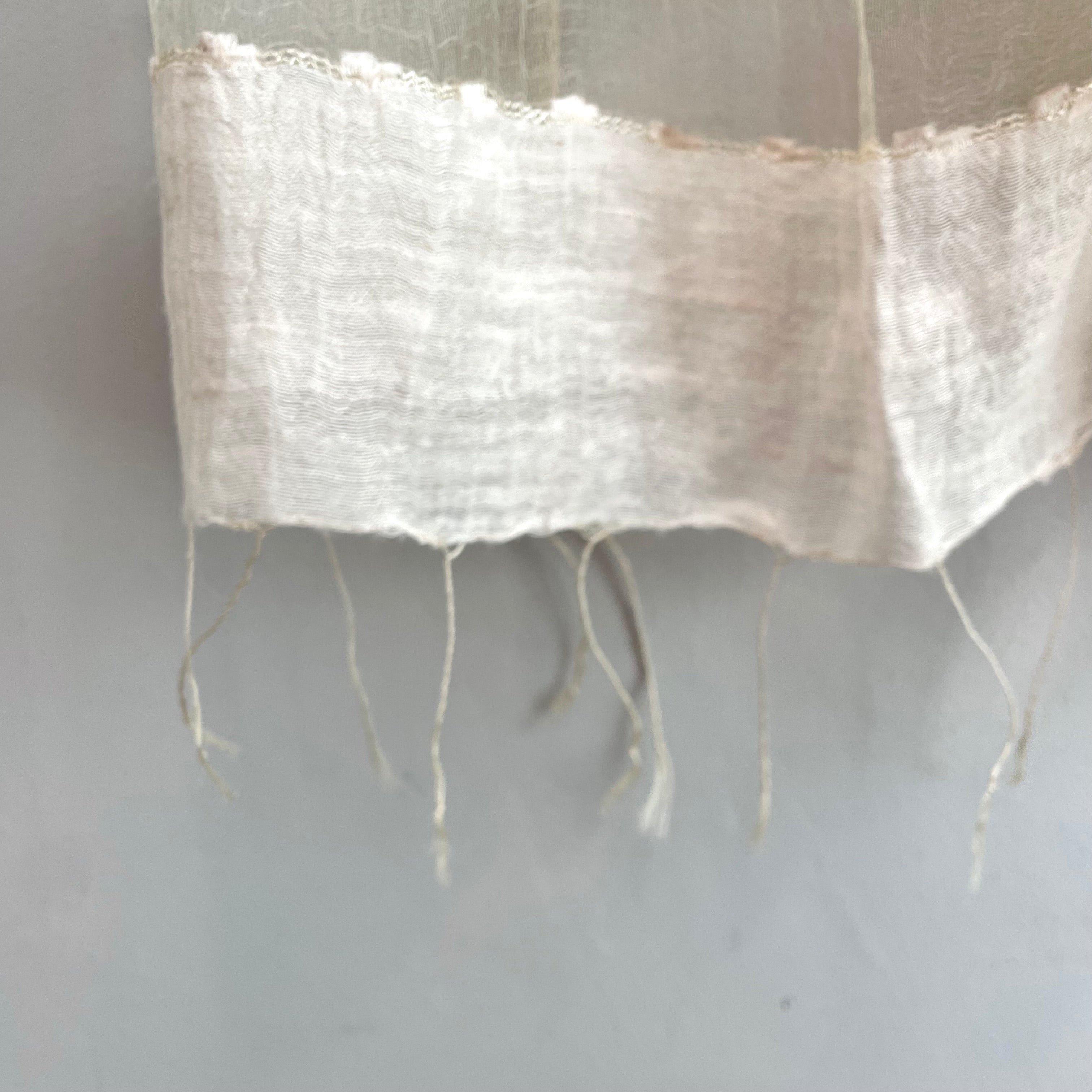 Sheer Panel Scarf