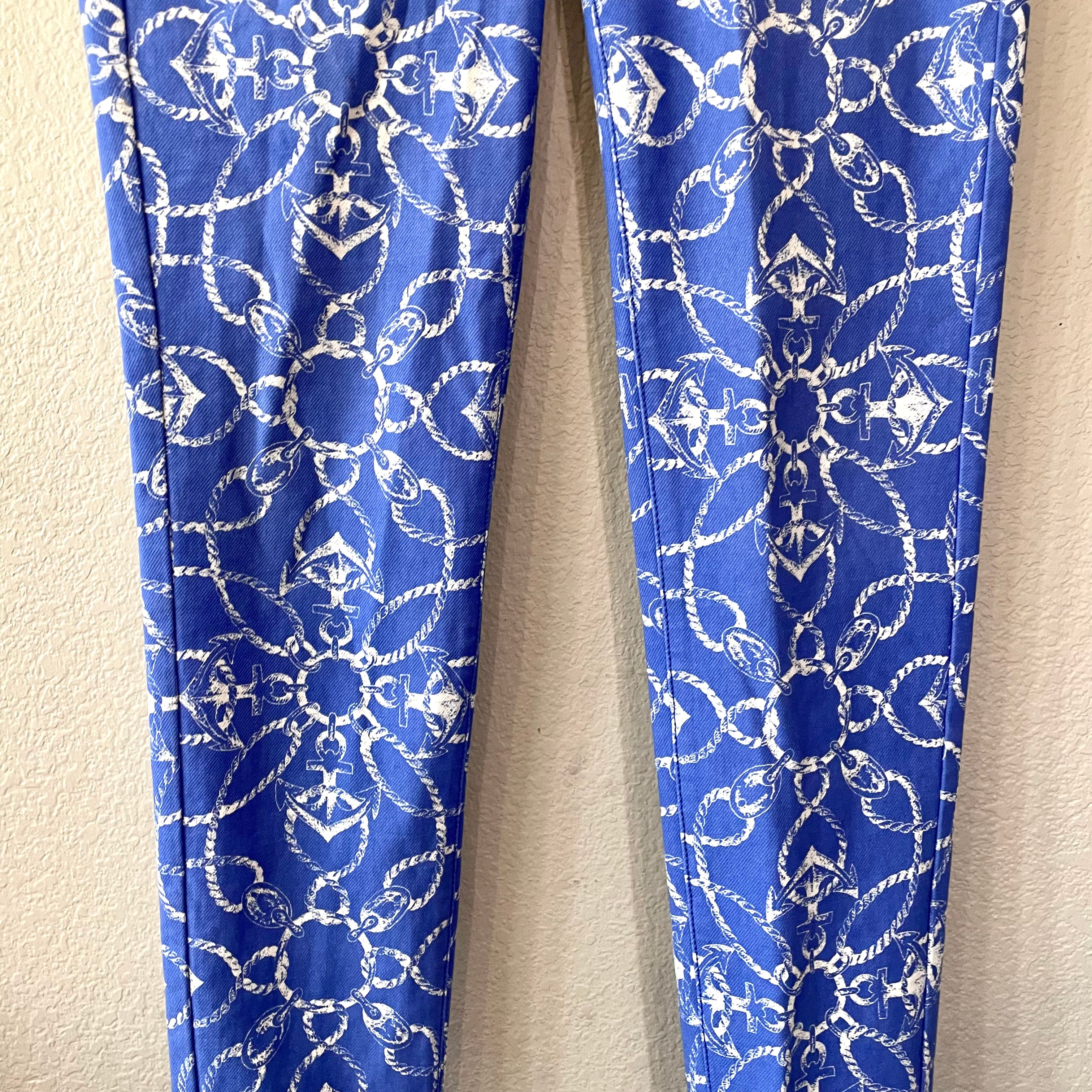 Anchor Sailor Print Jeans