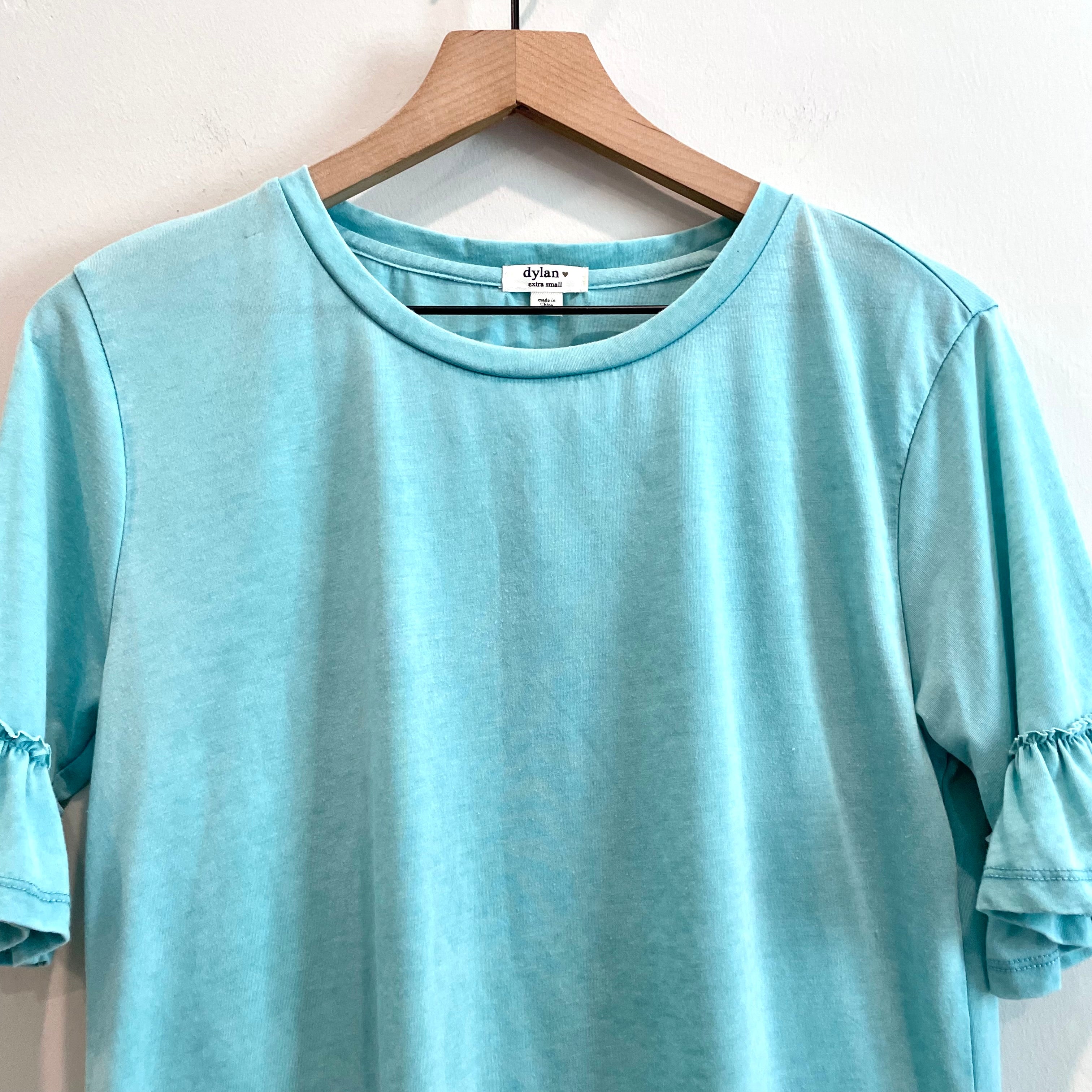 Bell Sleeves Burnout Tee