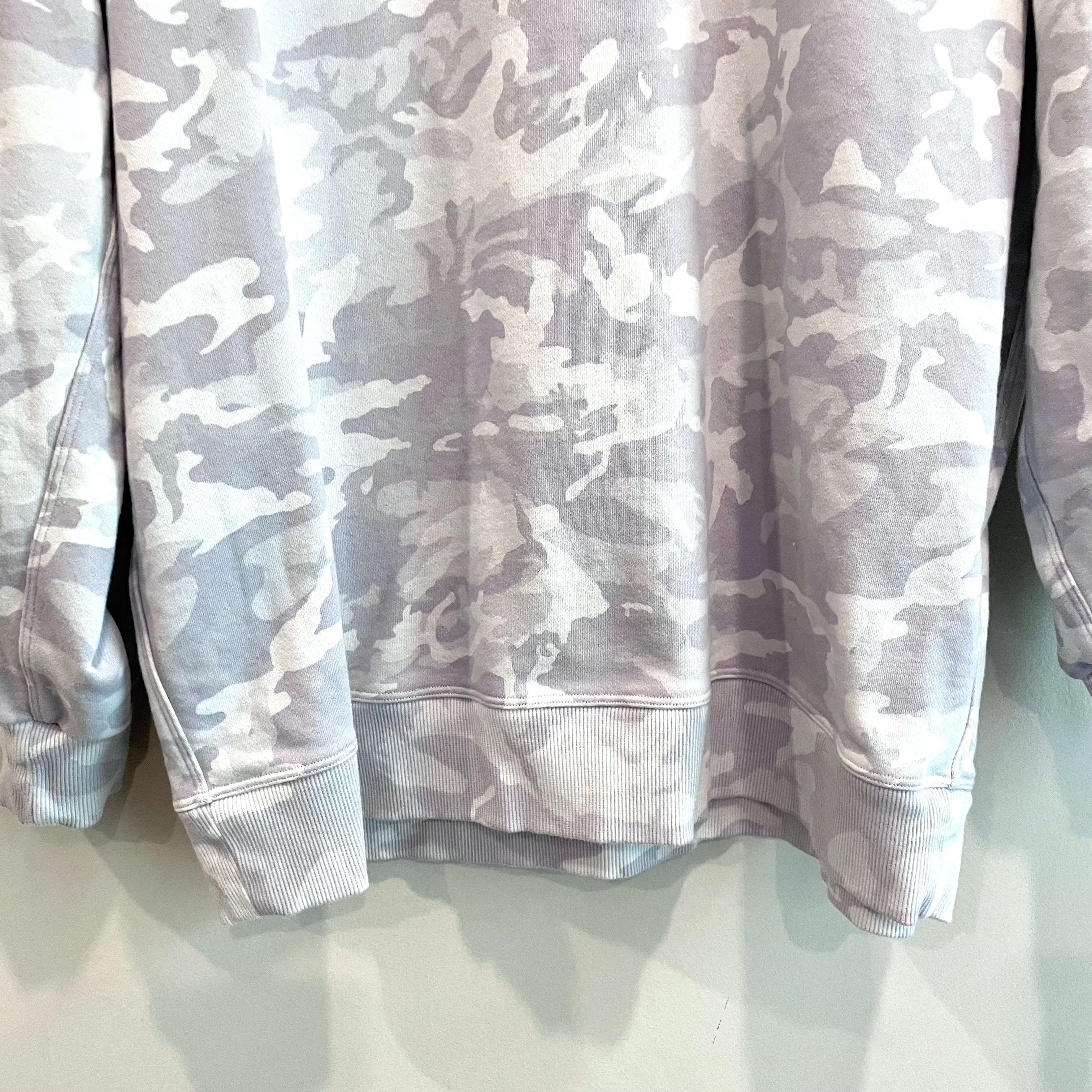 Camo Oversized Sweatshirt