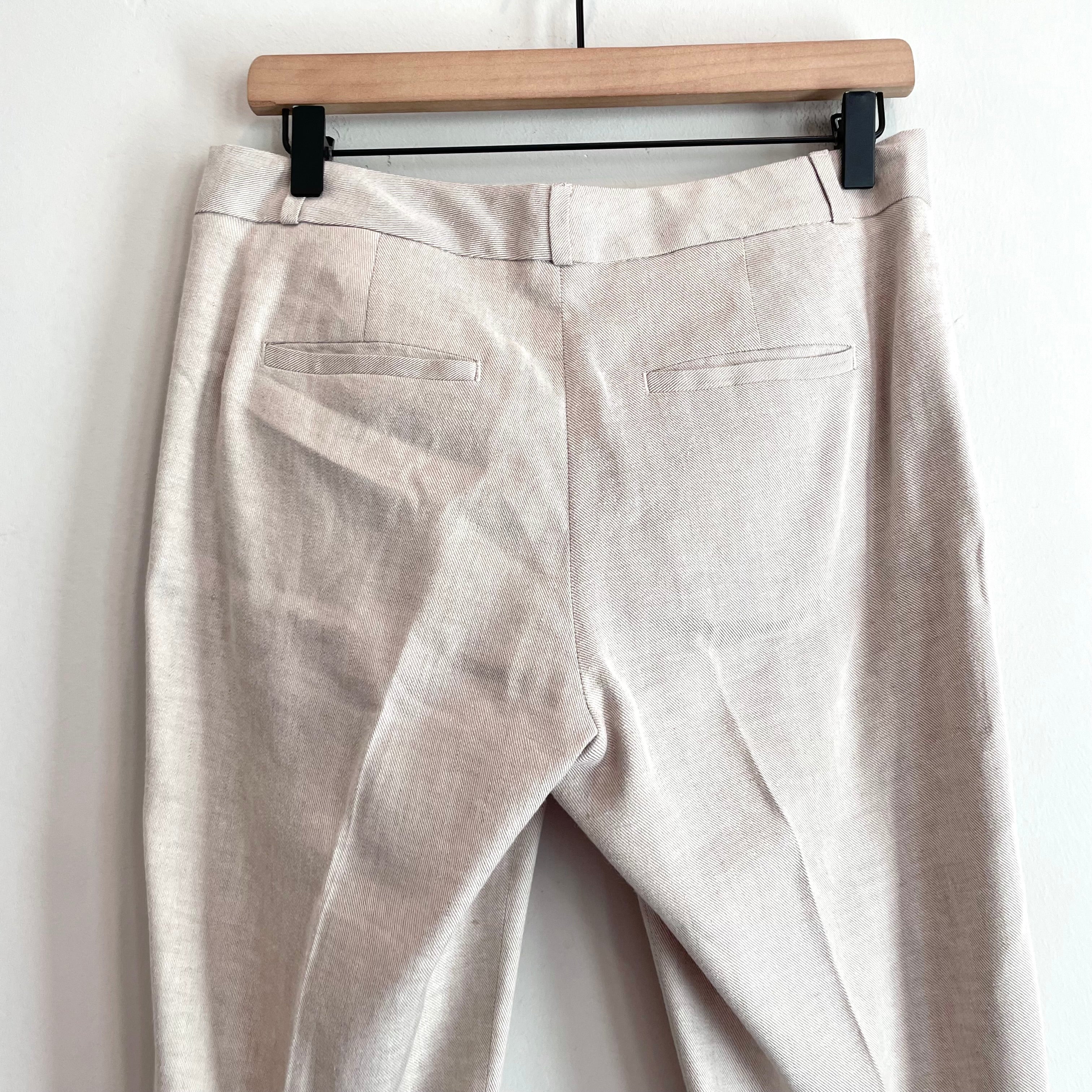 Linen Blend Dress Pants