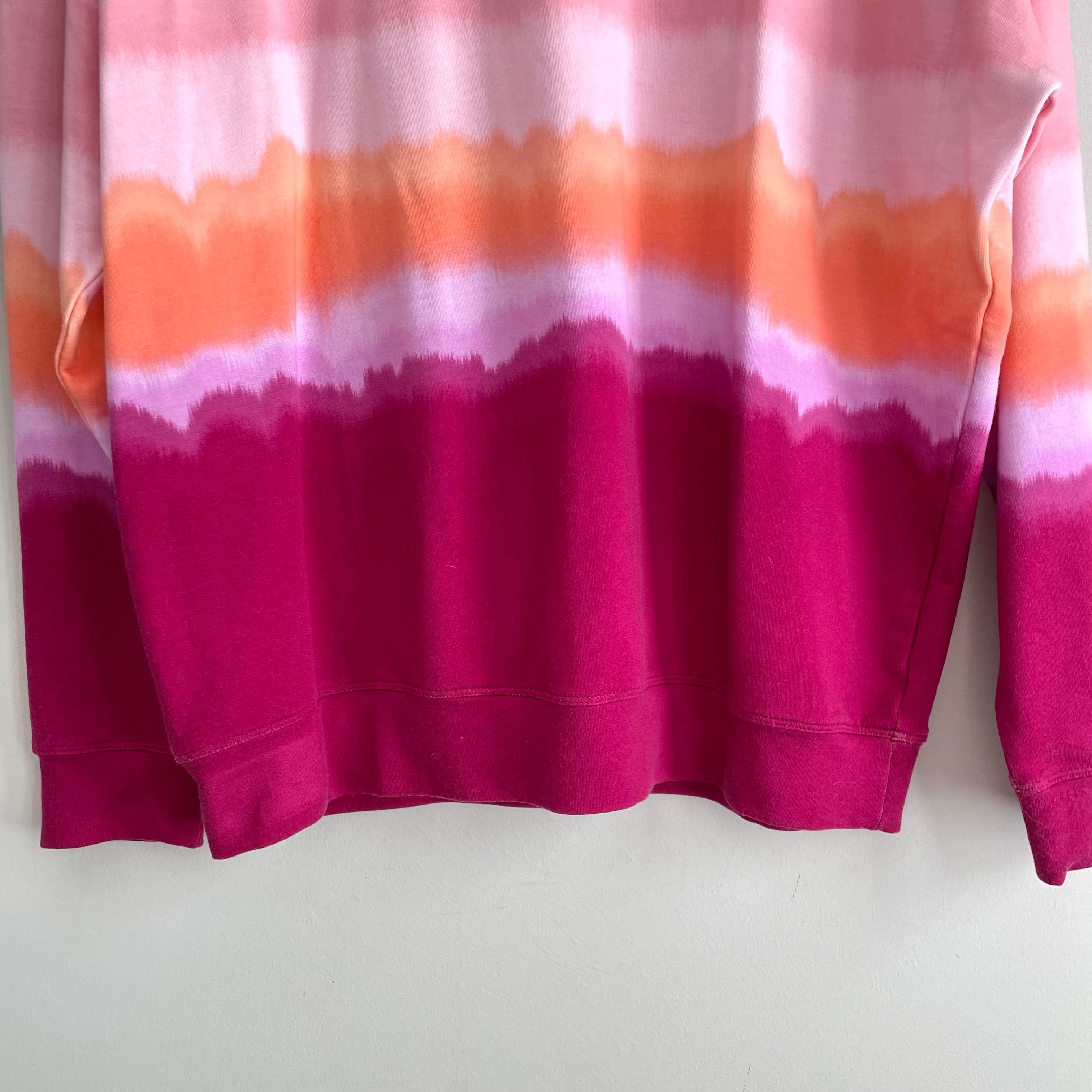 Ombré Tie Dye Sweatshirt