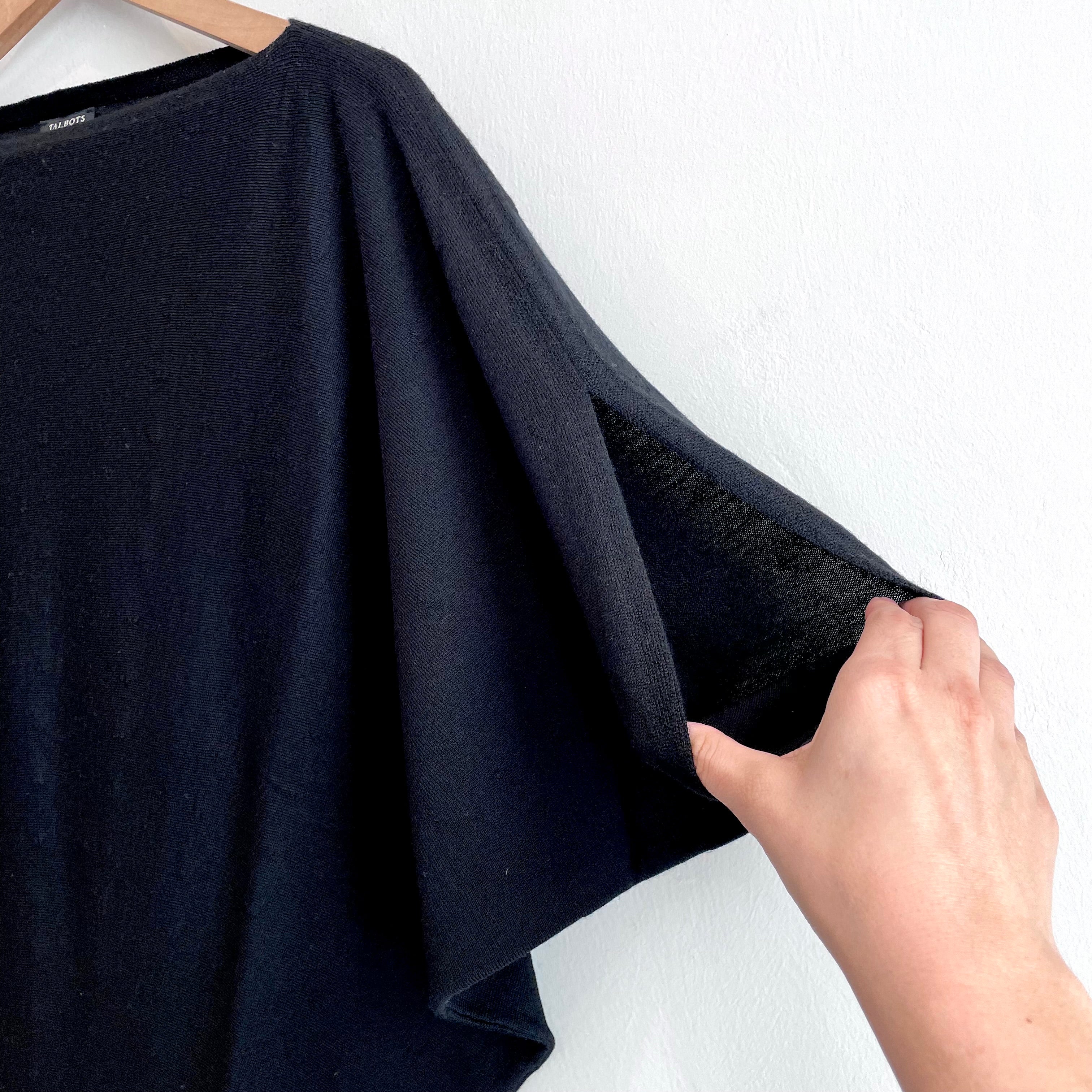 Merino Wool Batwing Sweater