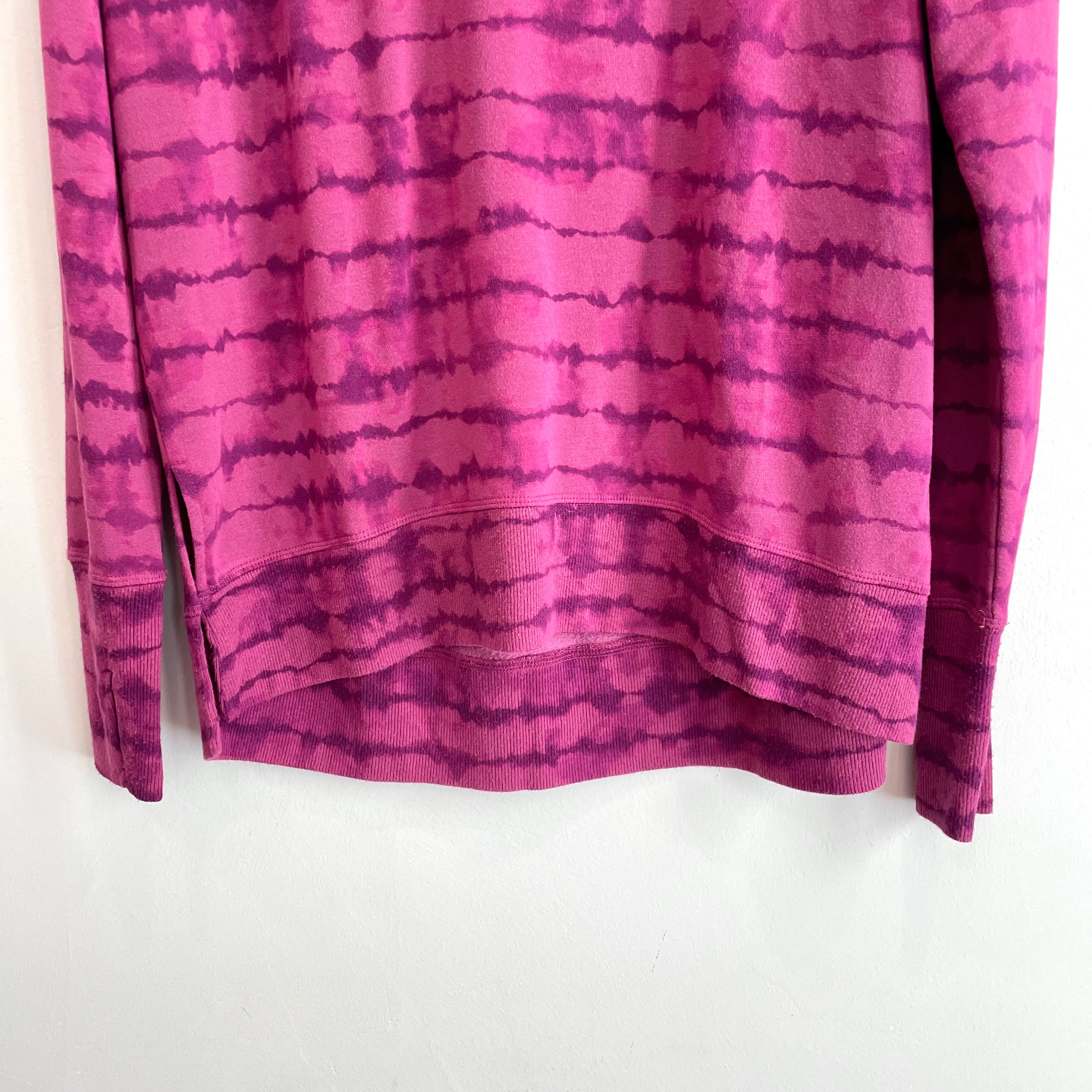 Striped Dye Sweatshirt