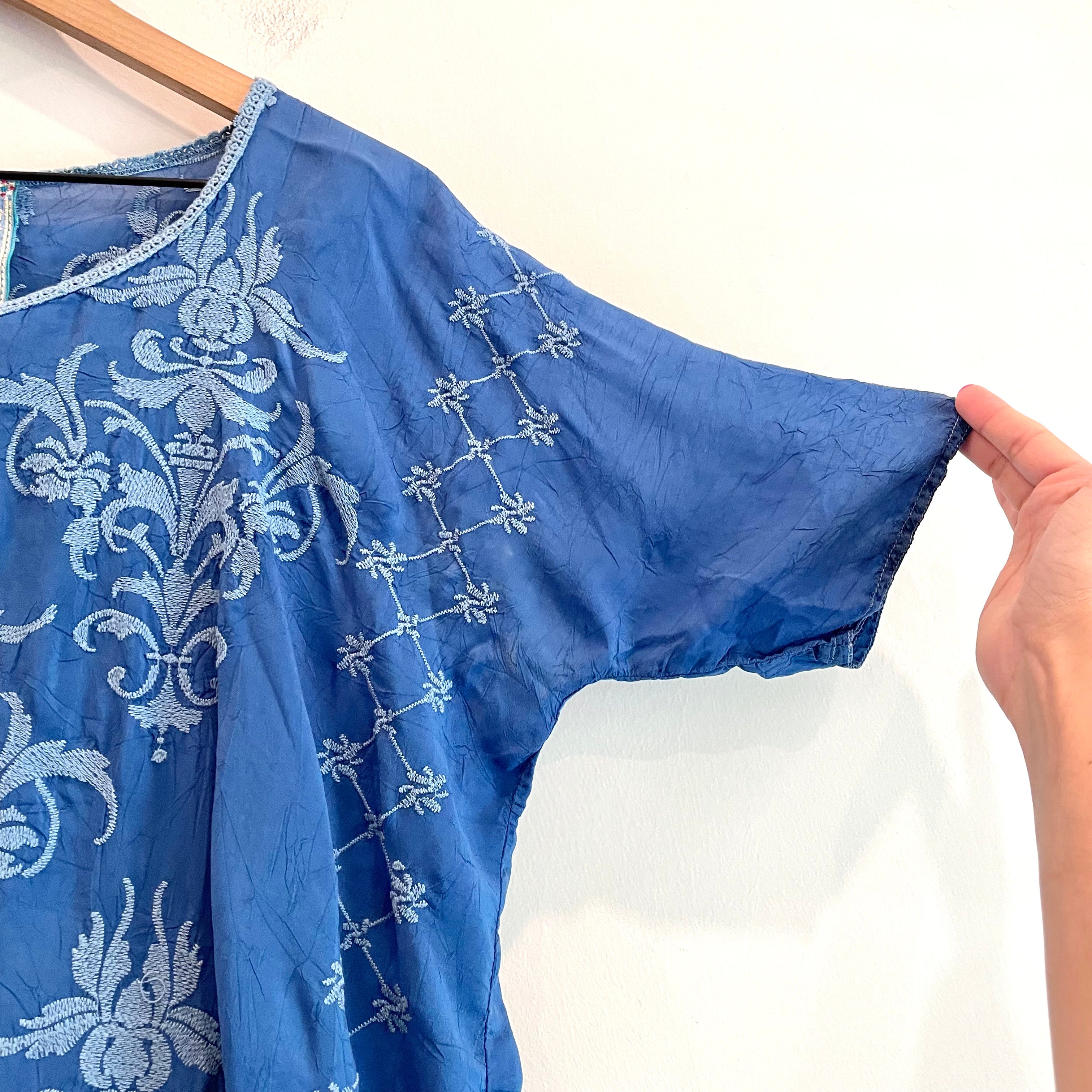 Filigree Embroidered Top