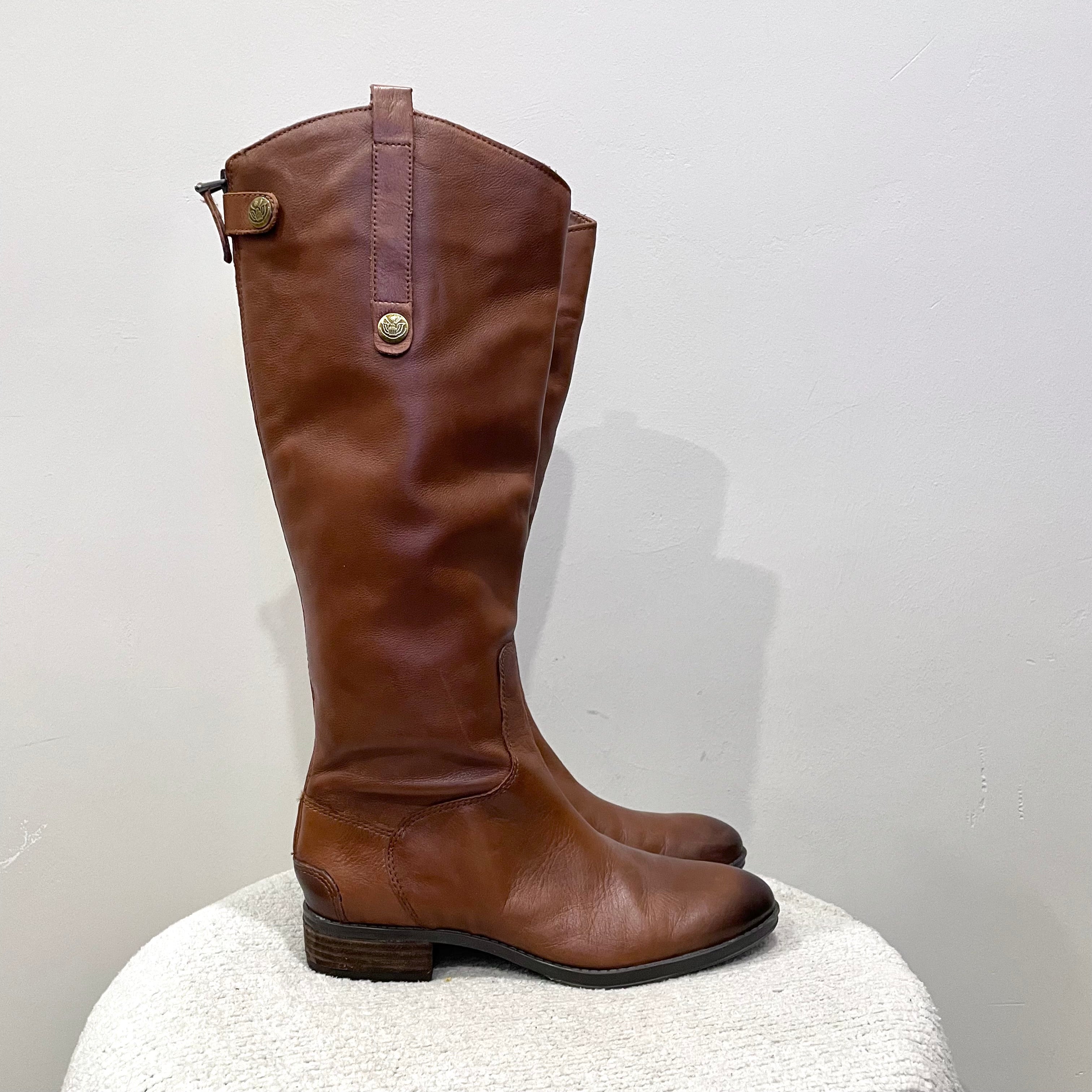 Zip Back Tall Riding Boots