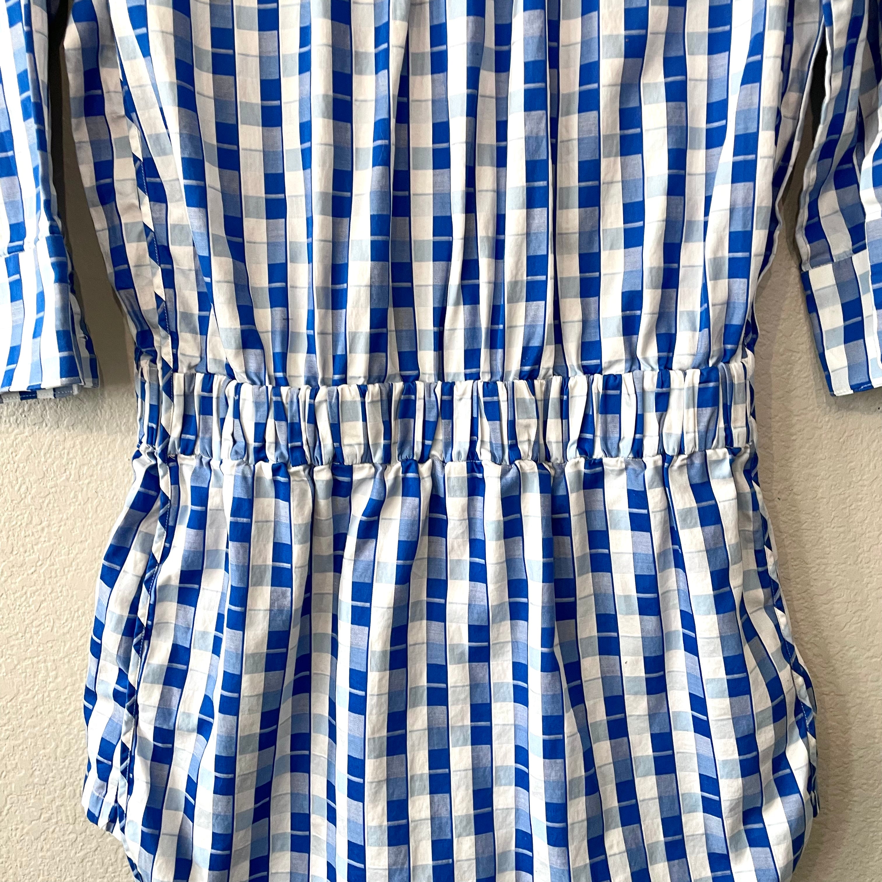 Plaid Romper Dress