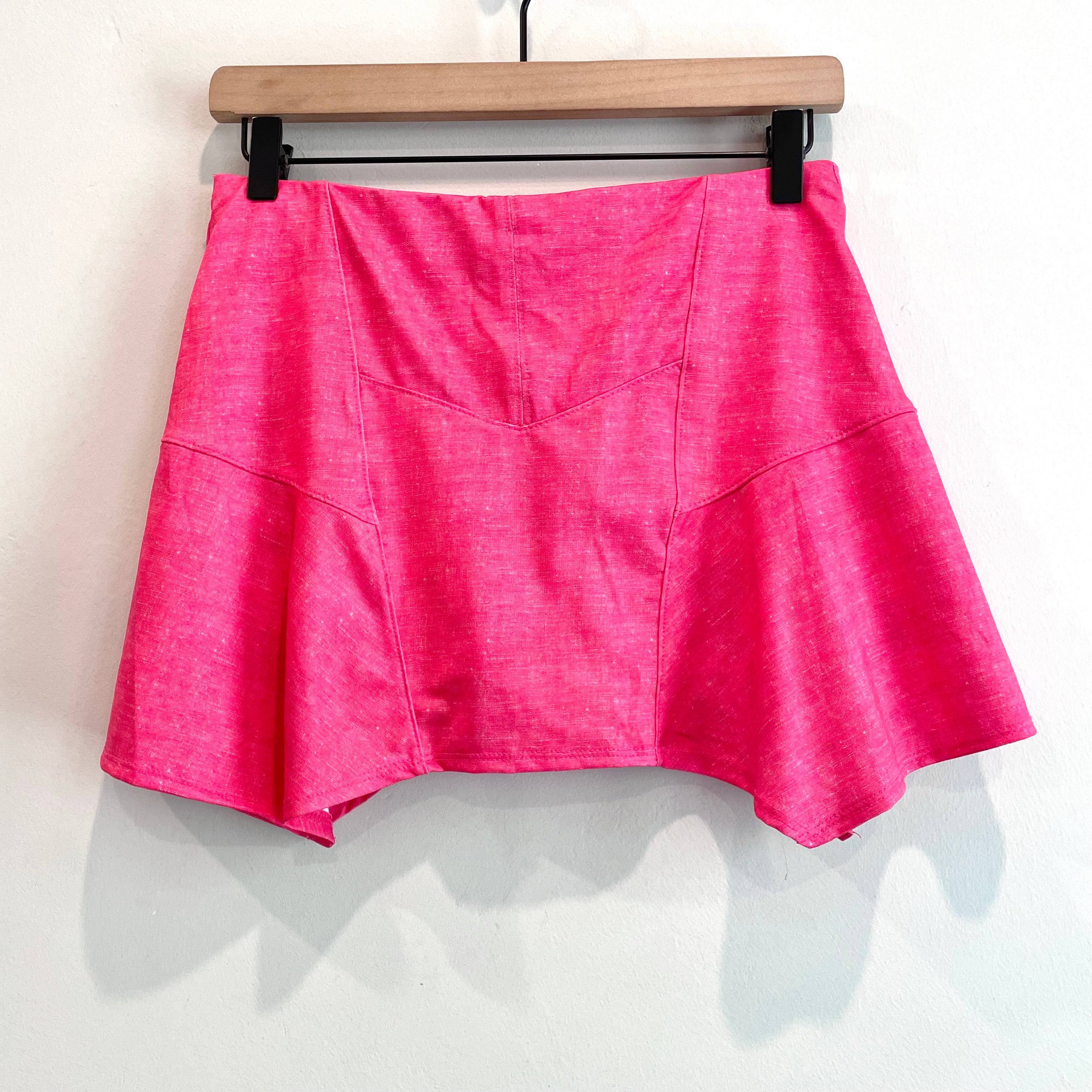 Asymmetrical Hem Skort