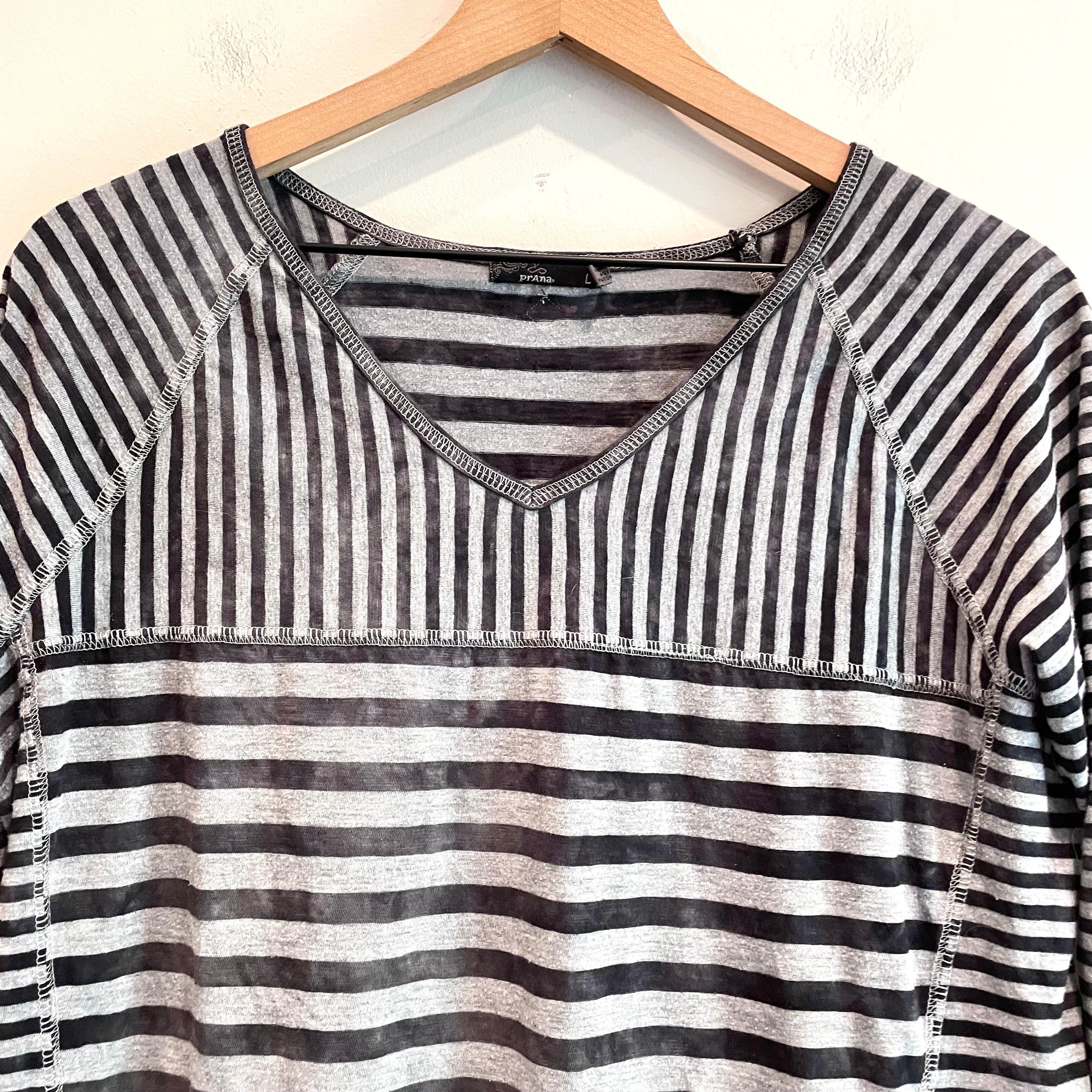 Striped Long Sleeve Top