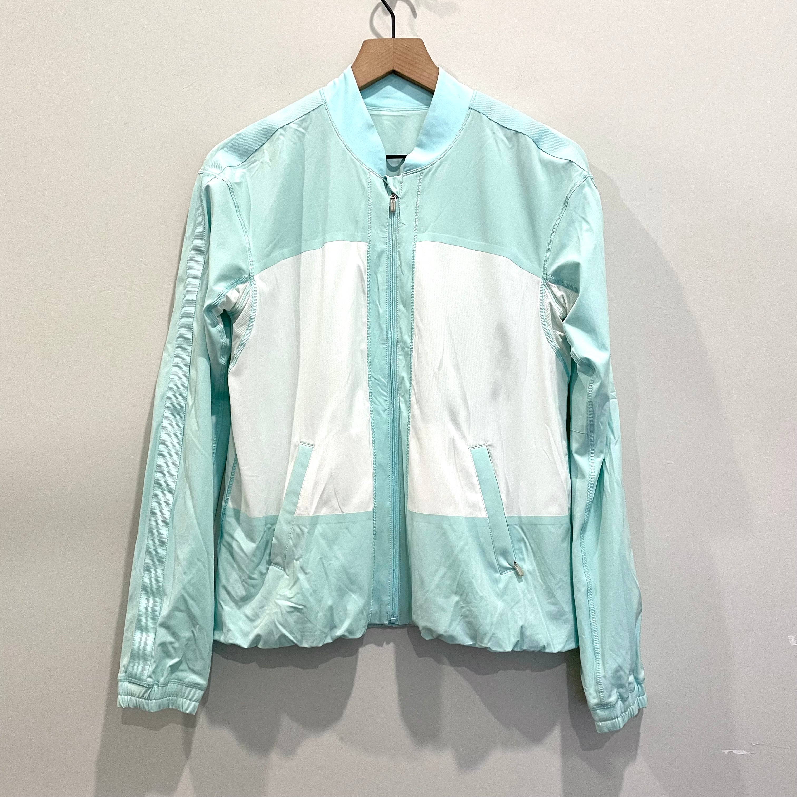 Zip Front Windbreaker Jacket