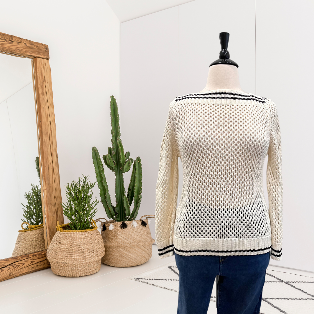 Open Knit Sweater