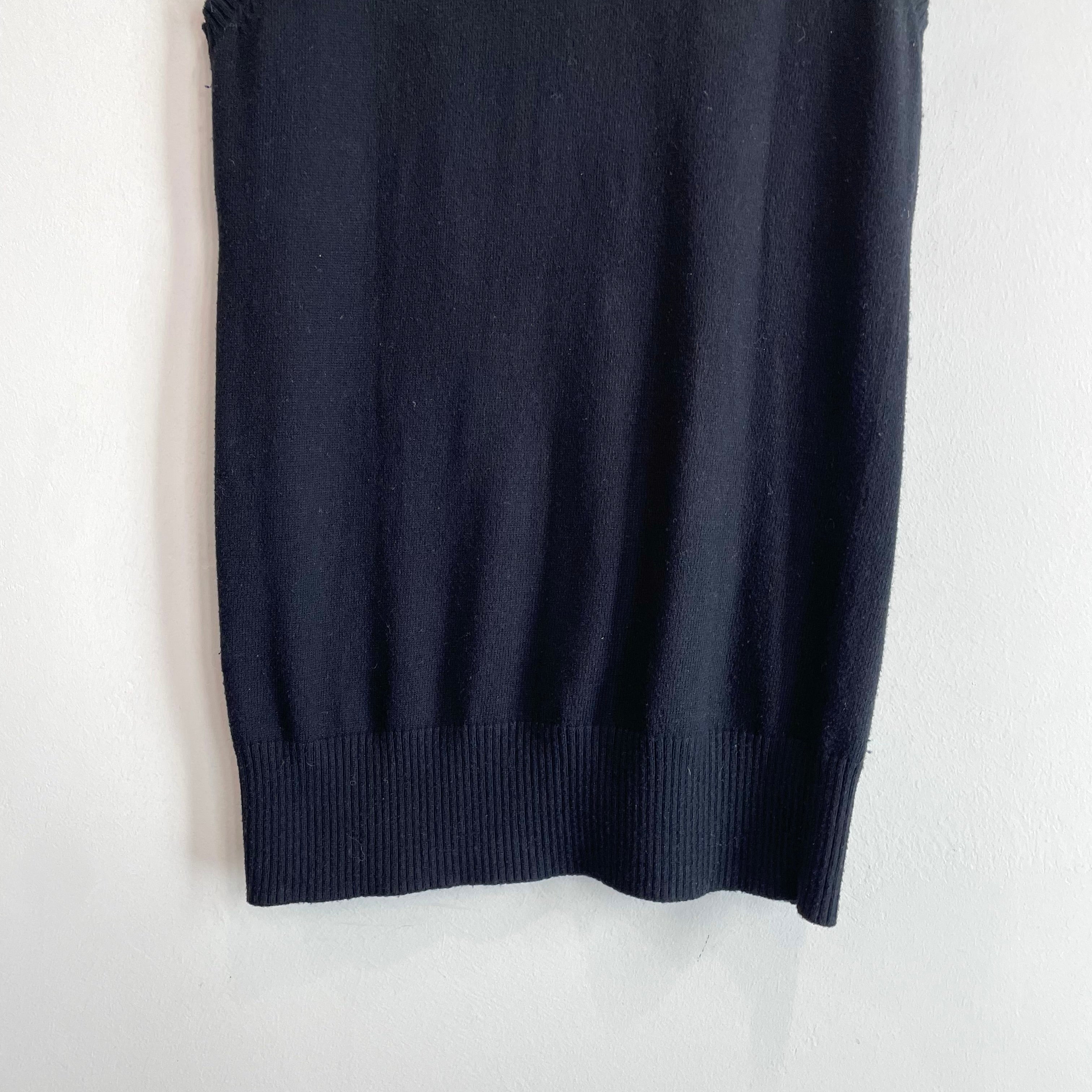 Sleeveless Turtleneck Sweater