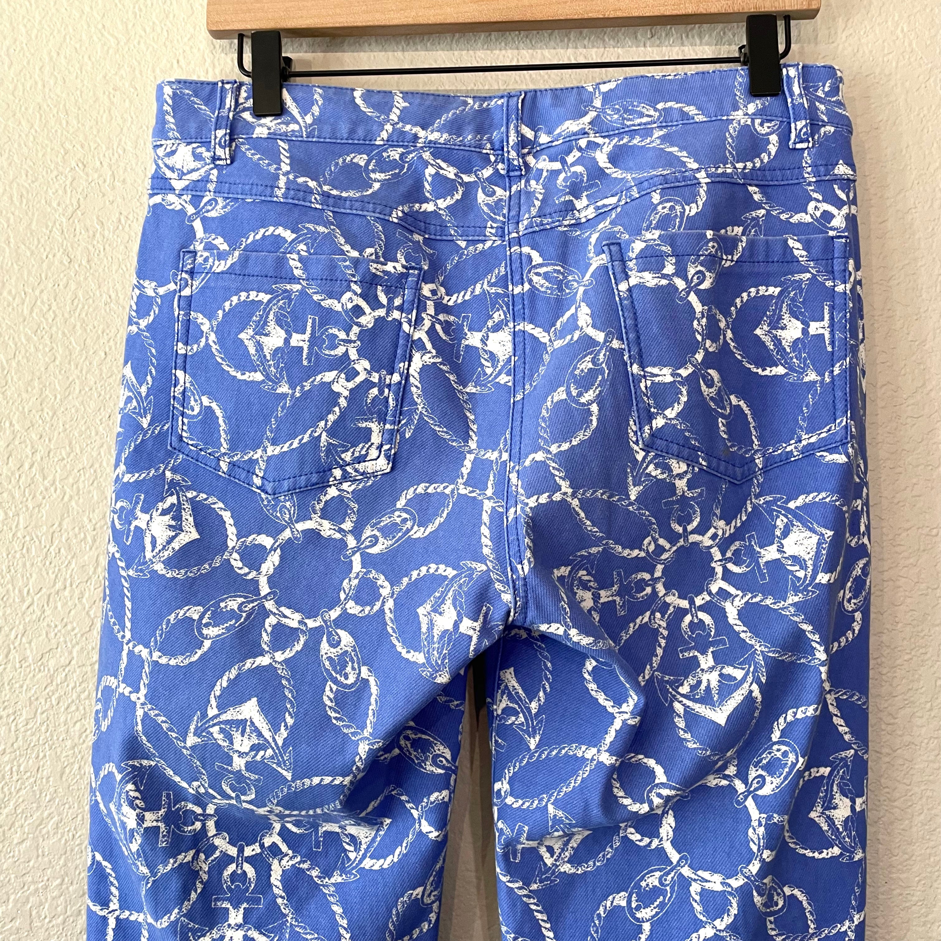 Anchor Sailor Print Jeans