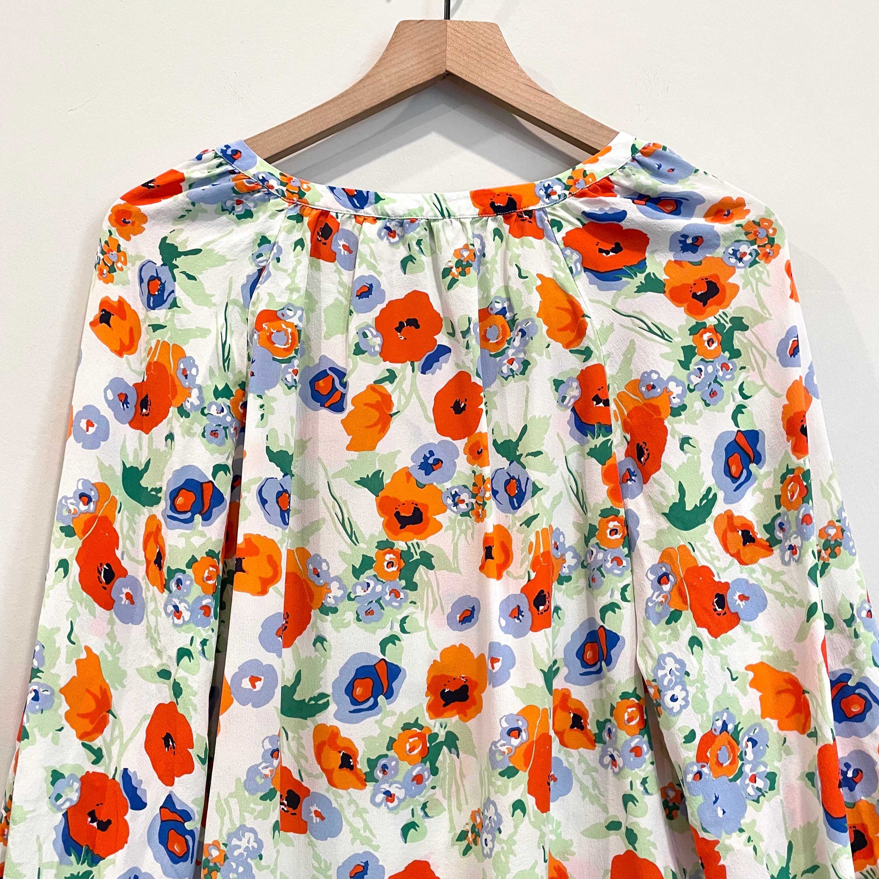 Floral Silk Top