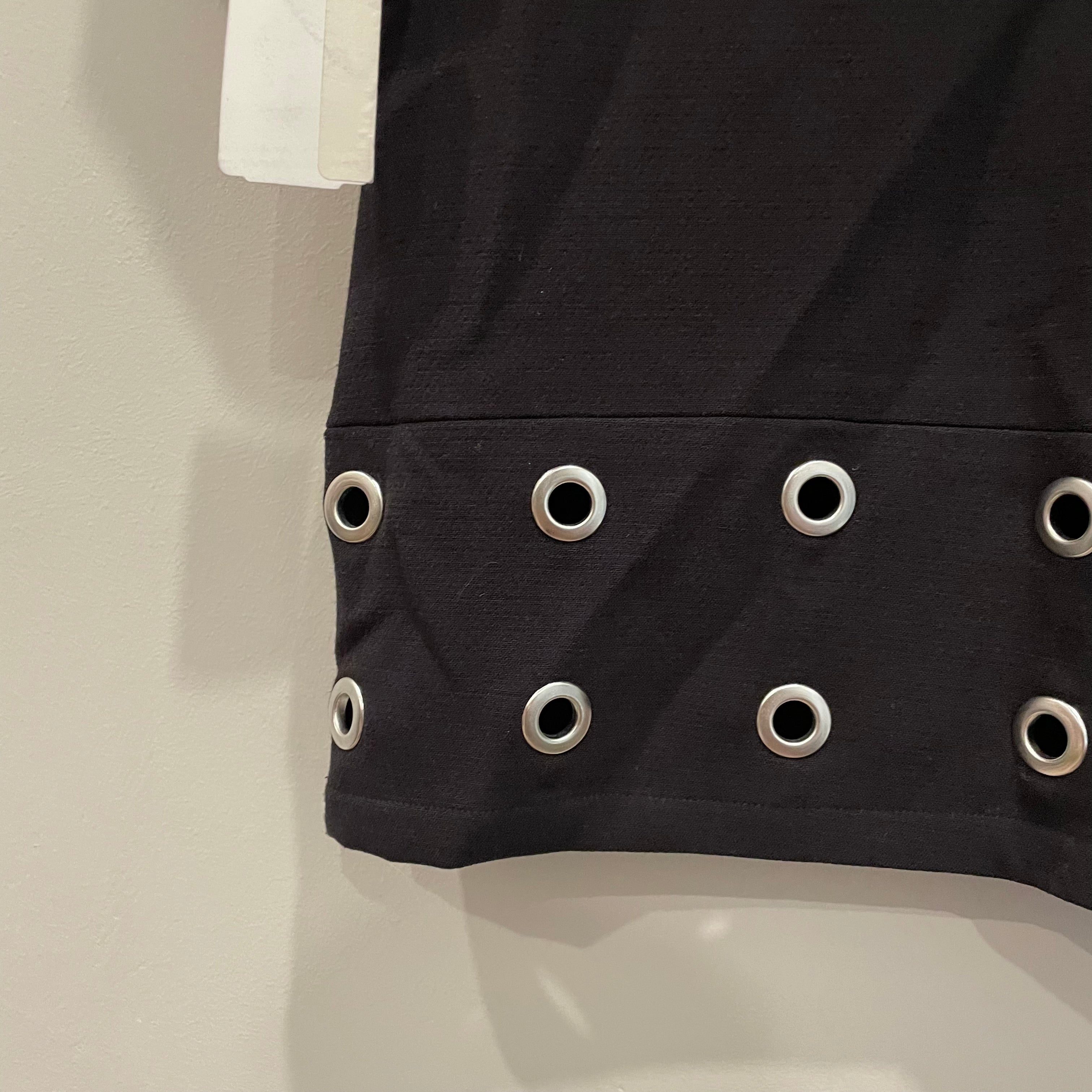 Grommet Hem Dress