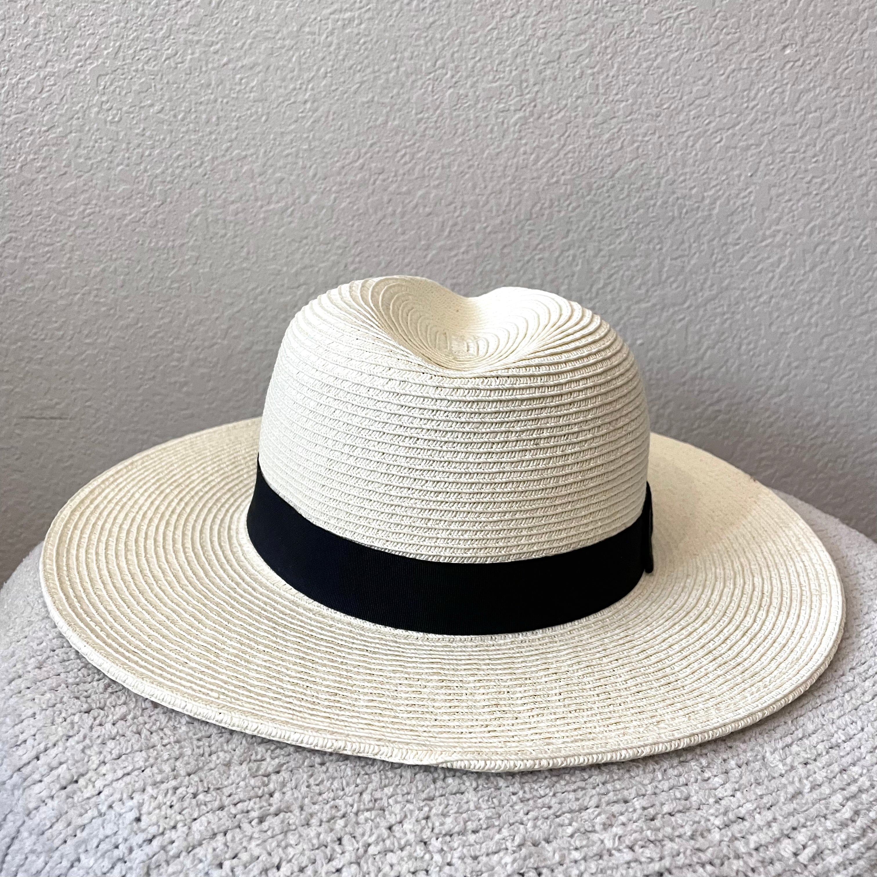 Braided Fedora Hat