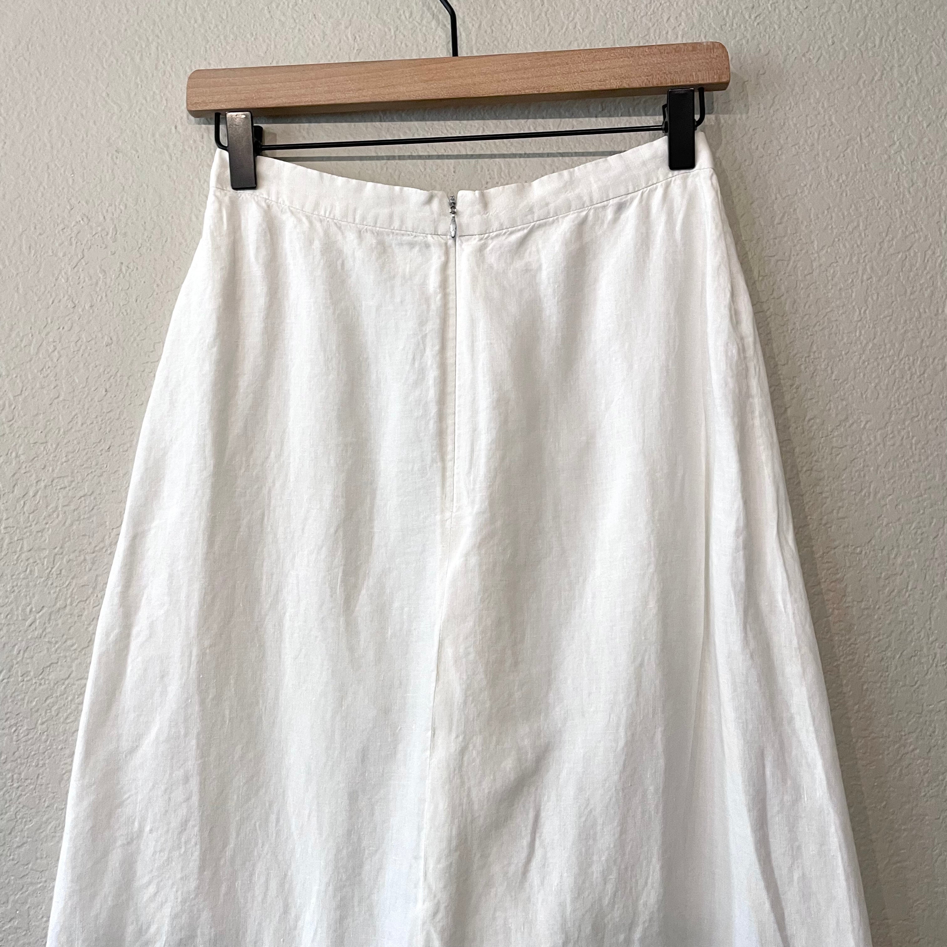 Linen Maxi Skirt