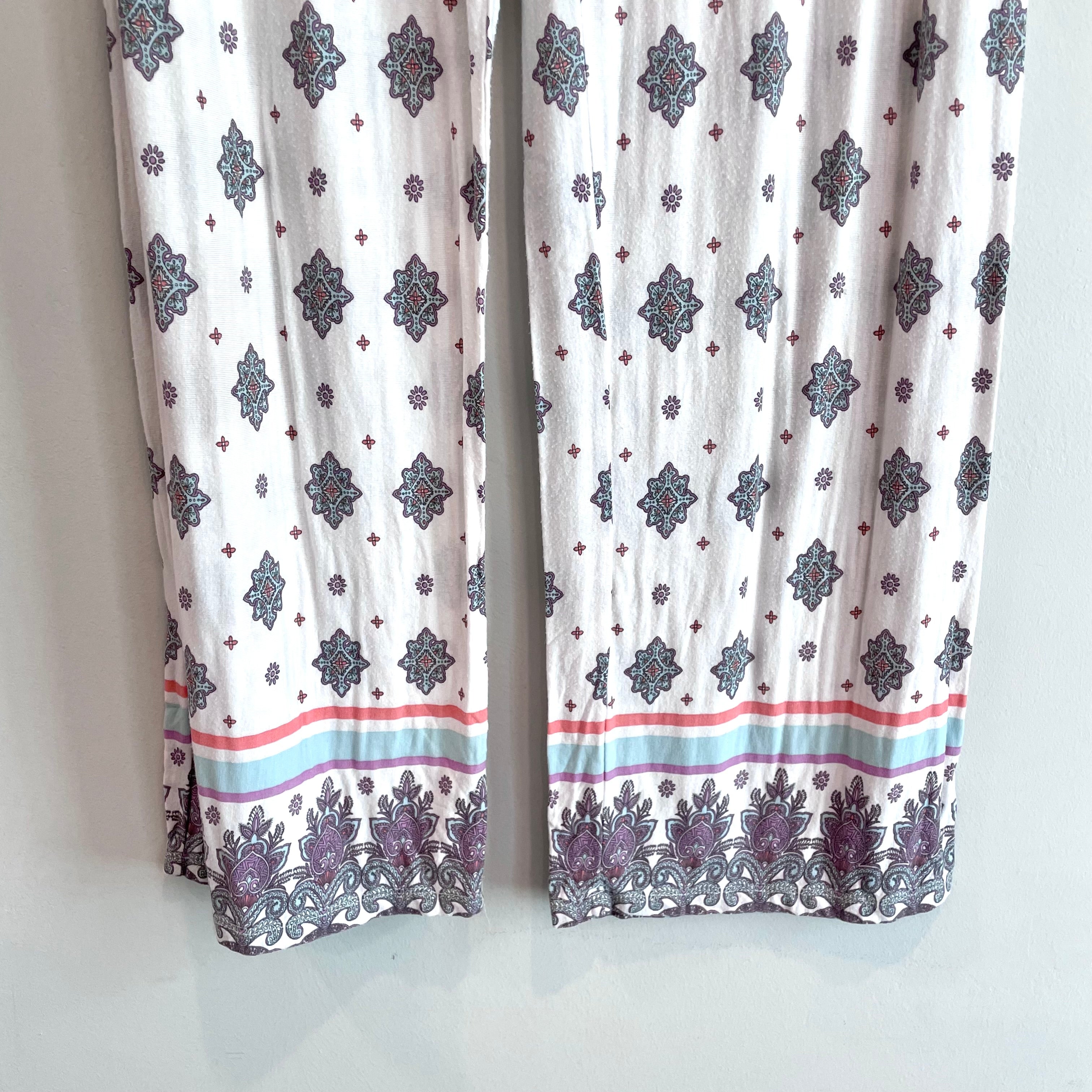 Medallion Print Pajama Pants