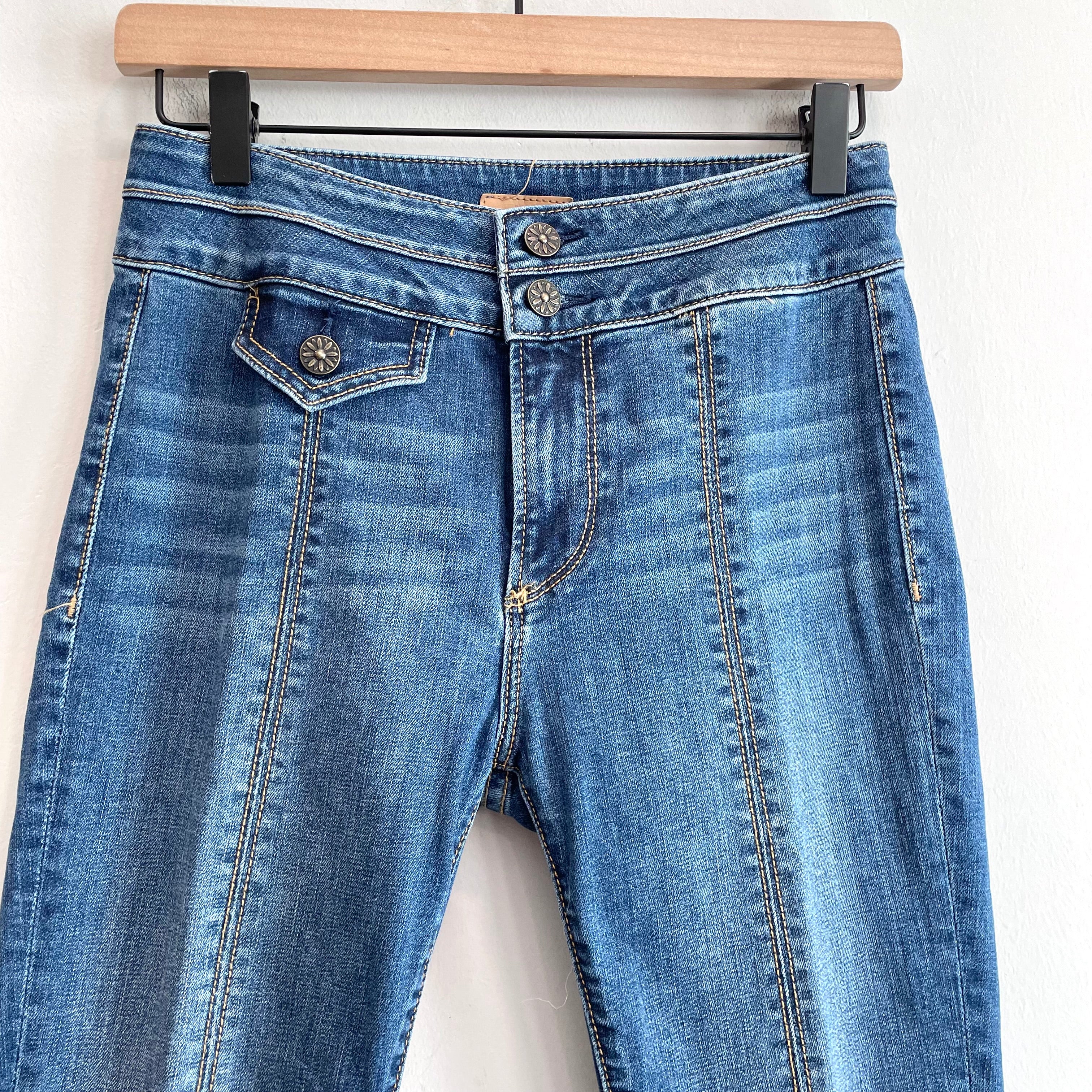 Front Seam Bootcut Jeans